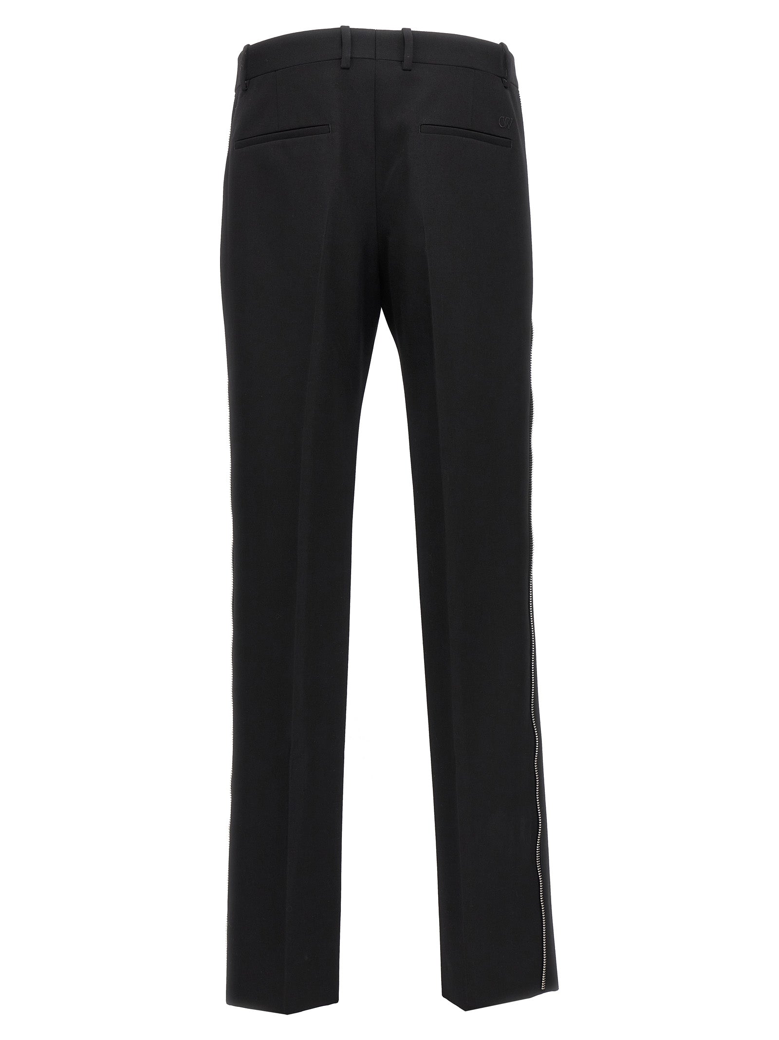 Off White Off-white Ow Emb Pants