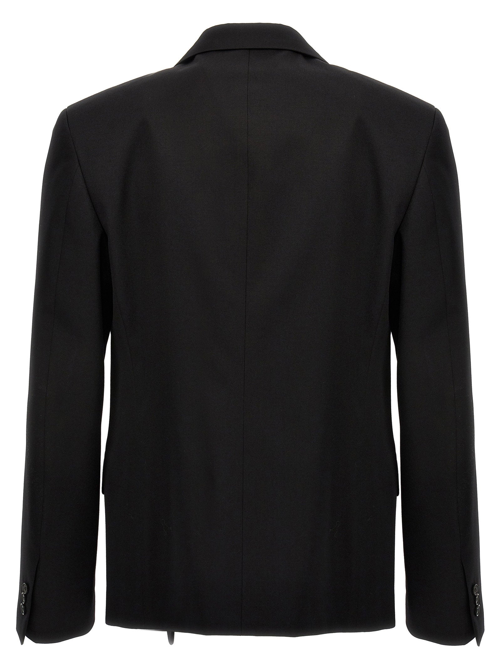 Off White Ow Embroidery Blazer