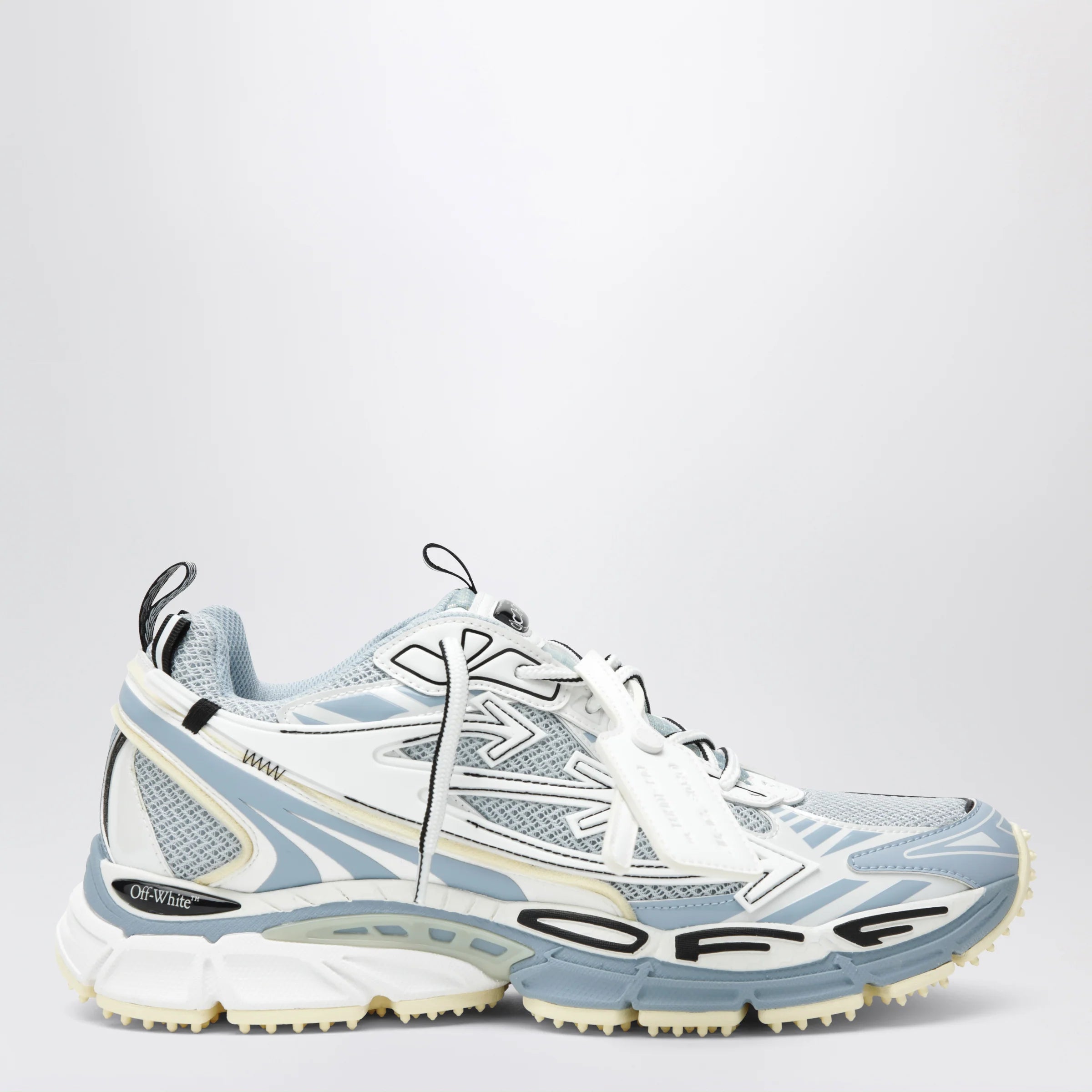 Off White Off-White™ Be Right Back sneakers in grey/light blue