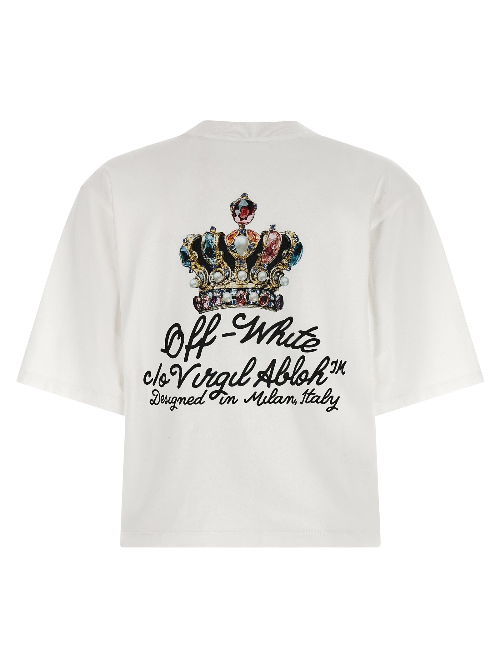 Off White Off-white Royal Crown T-shirt