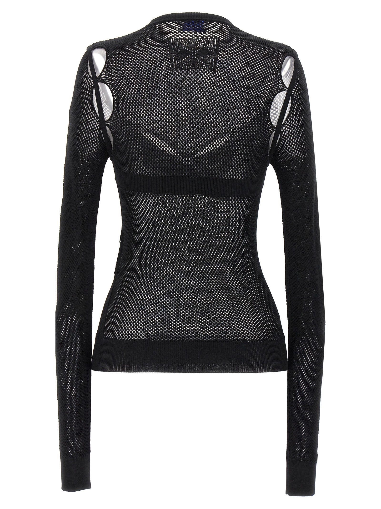 Off White Off-white Net Arrow Bralette Top