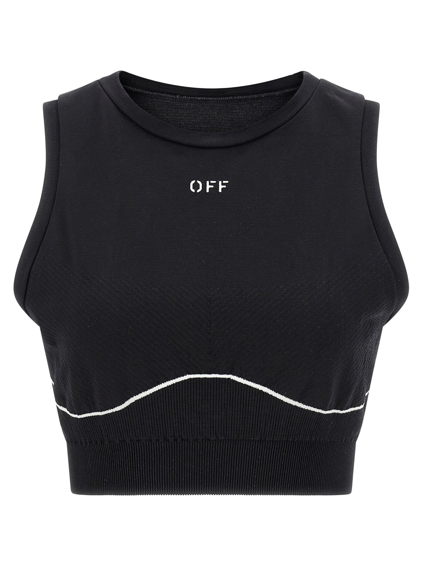 Off White Off-white Off Active Line Top