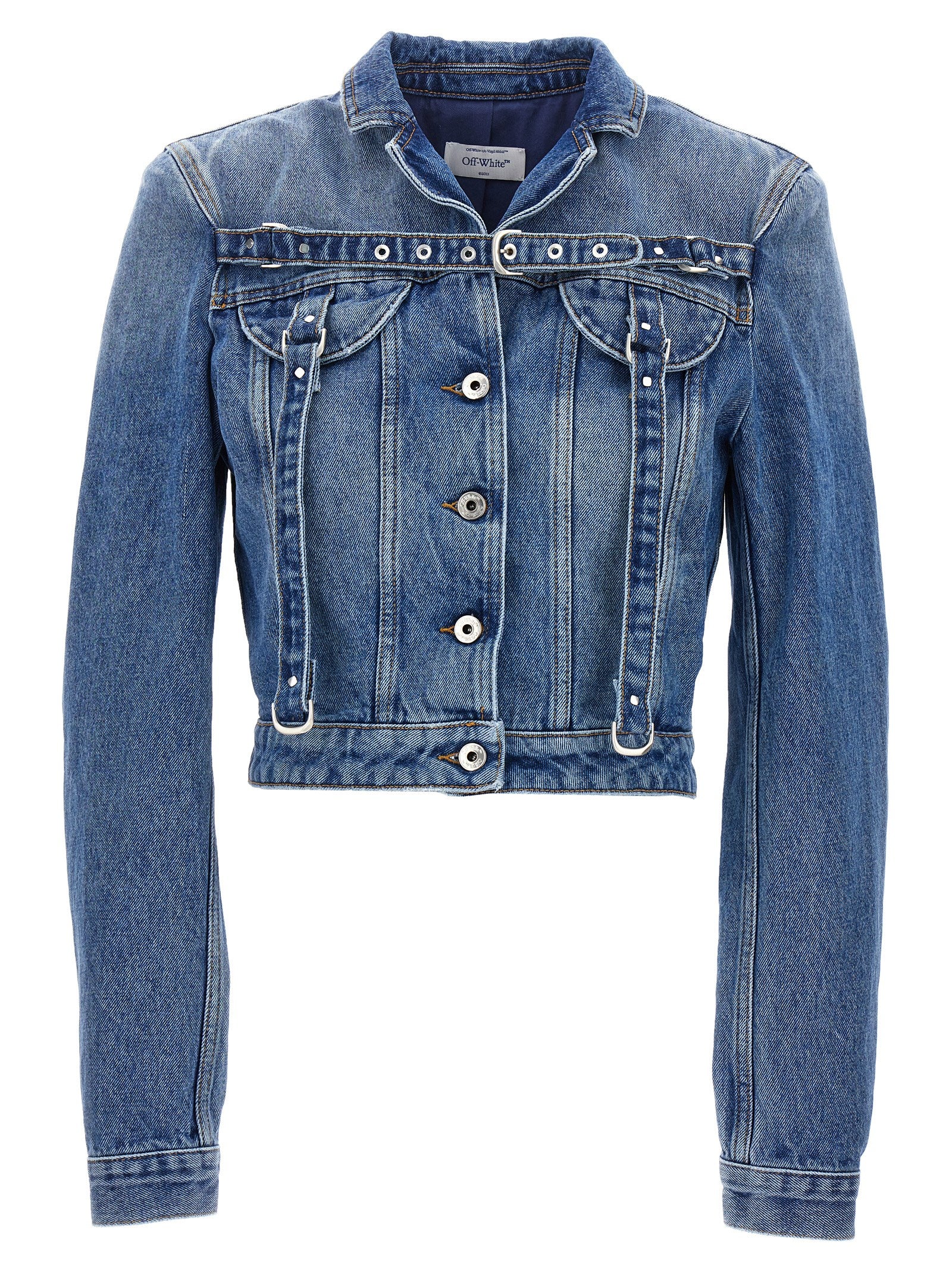 Off White Off-white Cargo Crop Jacket