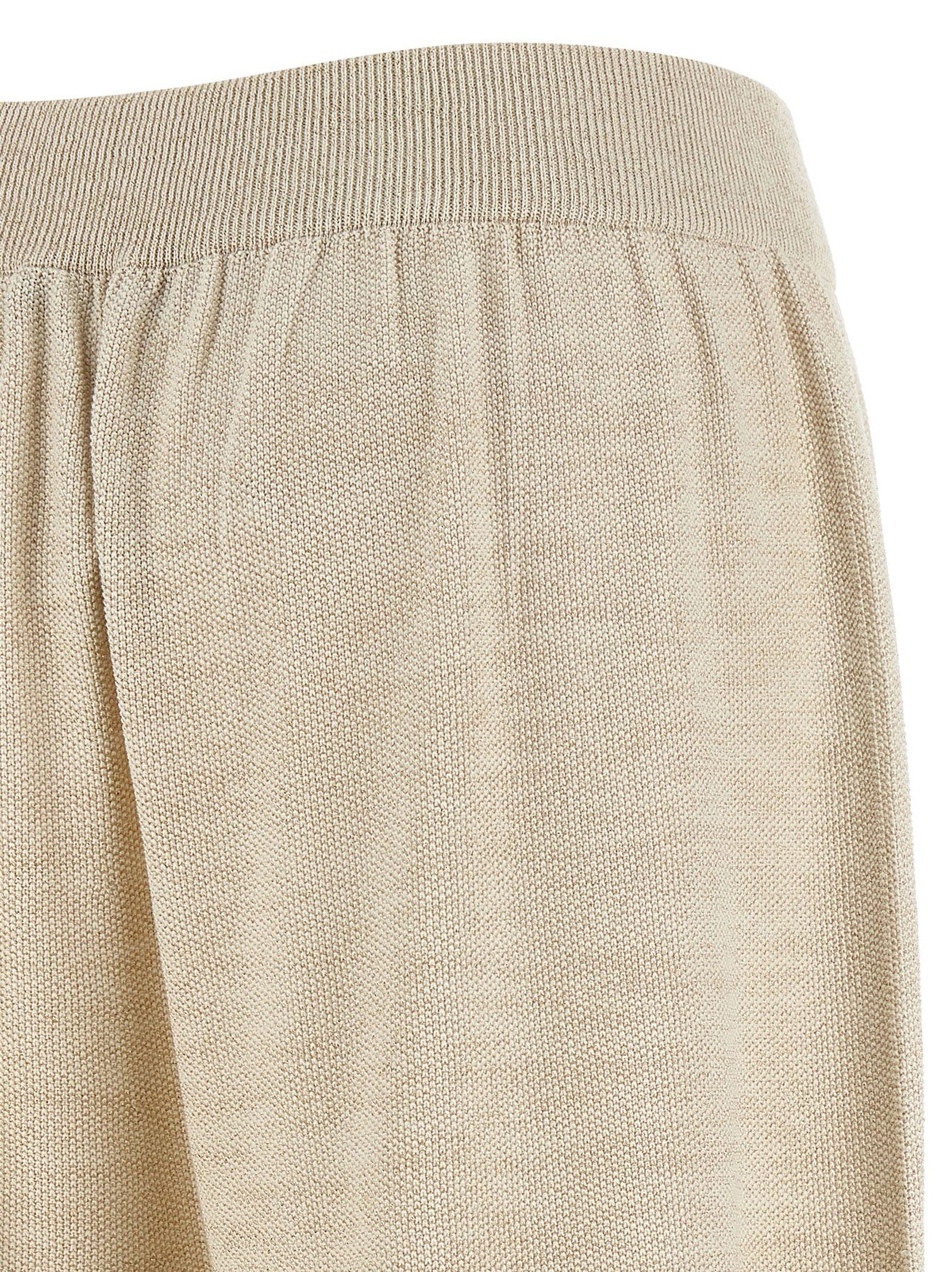 Fabiana Filippi Lamé Thread Trousers