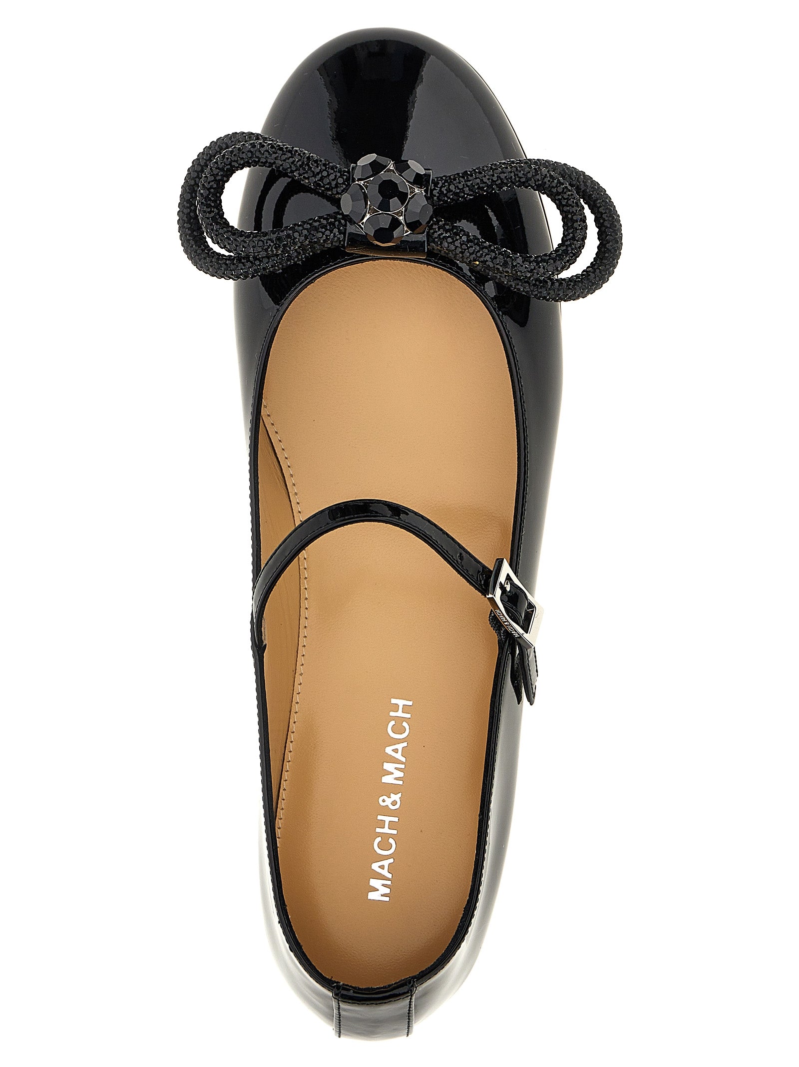 Mach & Mach Double Bow Ballet Flats