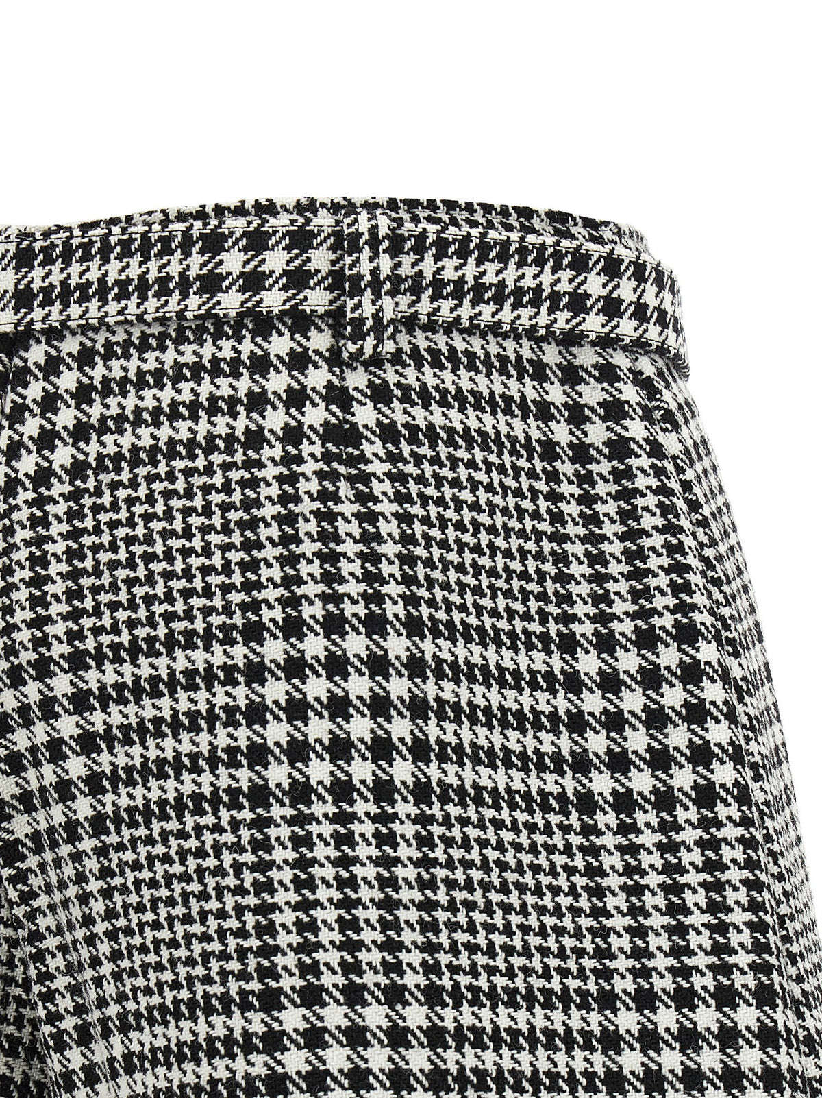 Self-Portrait Bouclé Wool Skort