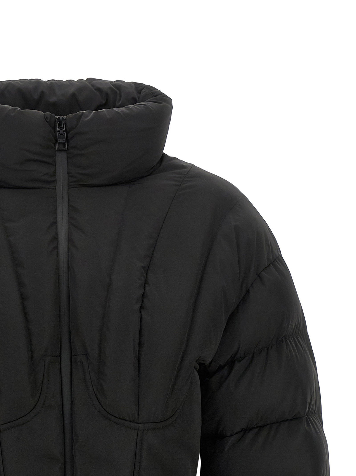 Elisabetta Franchi Bustier Quilted Down Jacket