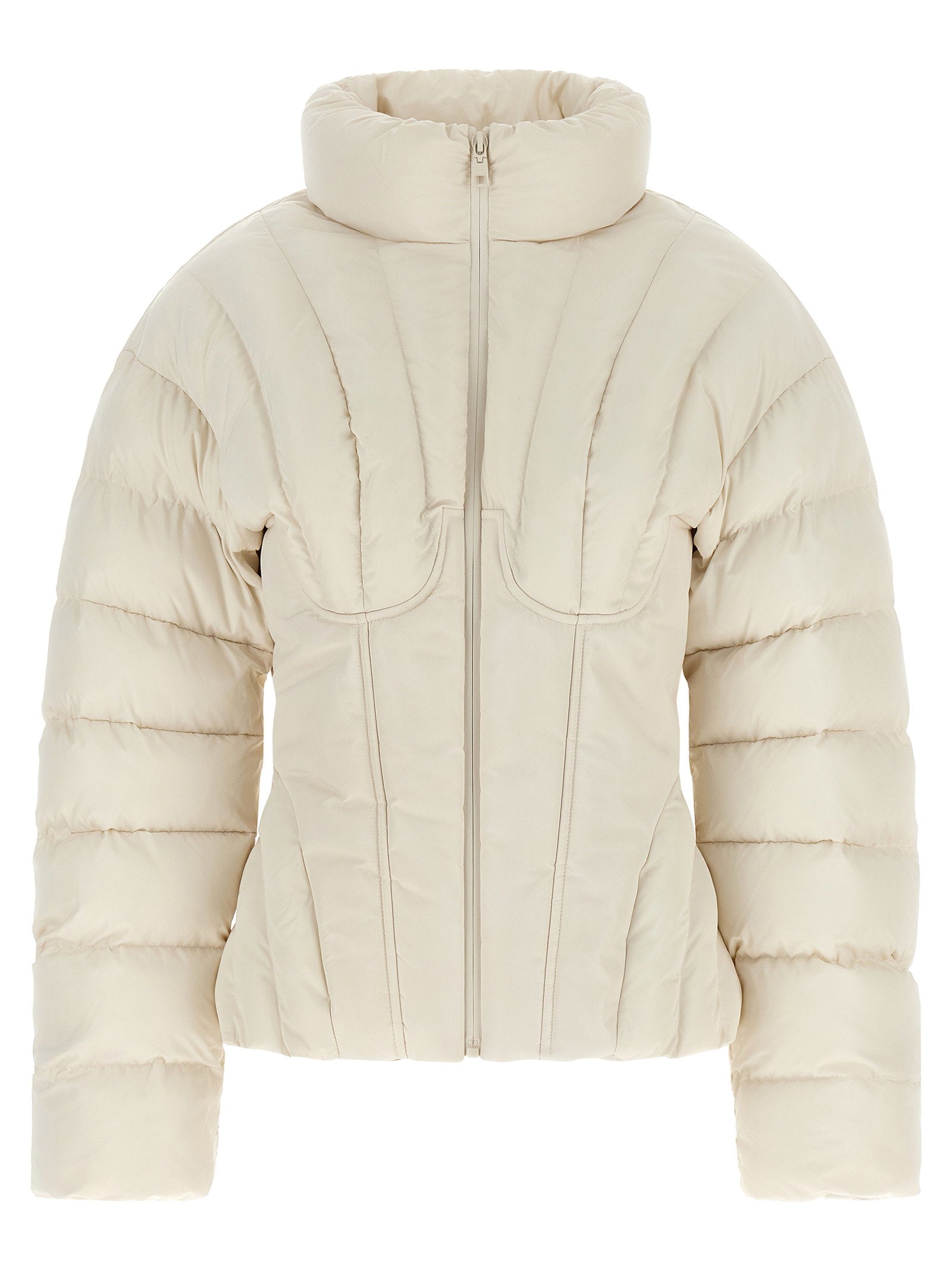 Elisabetta Franchi Exhausted Quilted Down Jacket