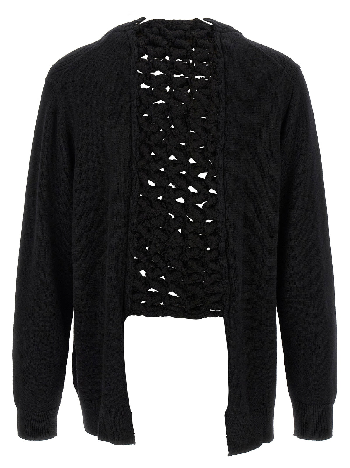 Comme Des Garçons Homme Plus Woven Insert Cardigan