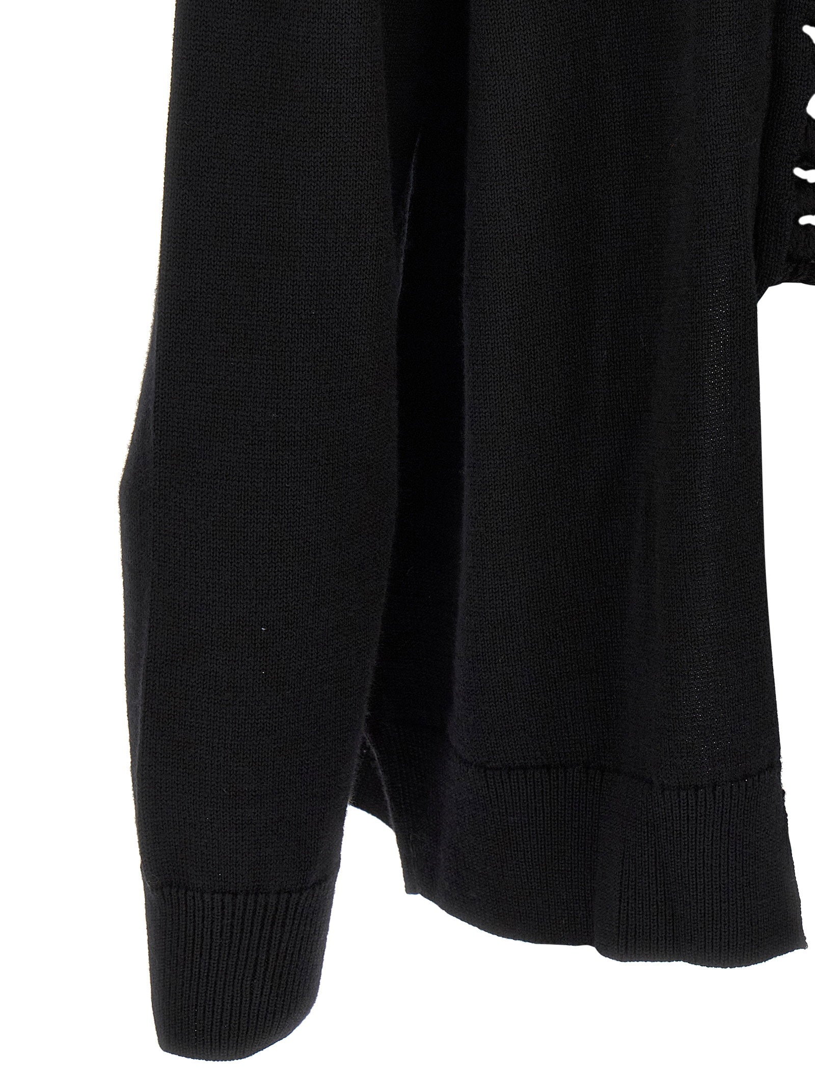 Comme Des Garçons Homme Plus Woven Insert Cardigan