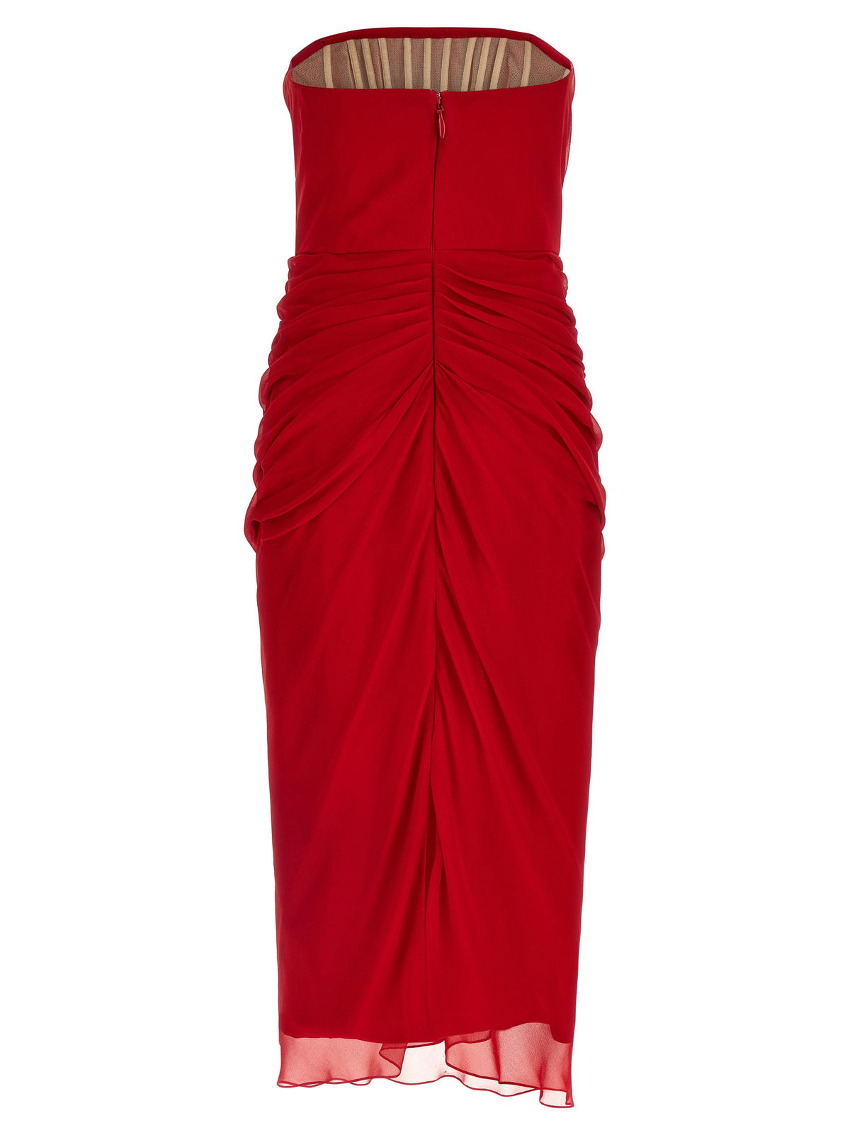 Carolina Herrera Chiffon Dress