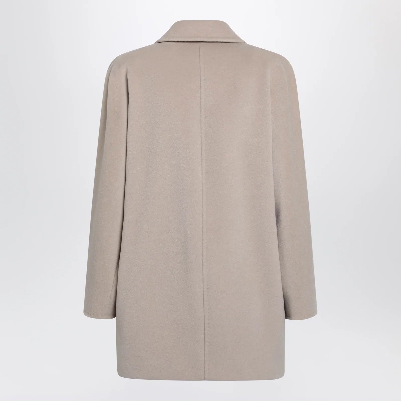 Max Mara Short 101801 Icon Coat in light beige