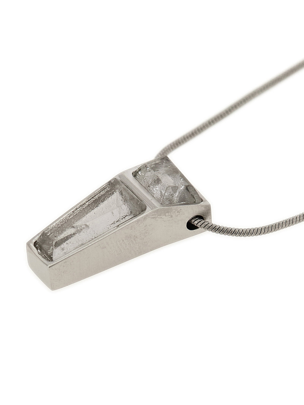 Rick Owens Mini Crystal Trunk Necklace