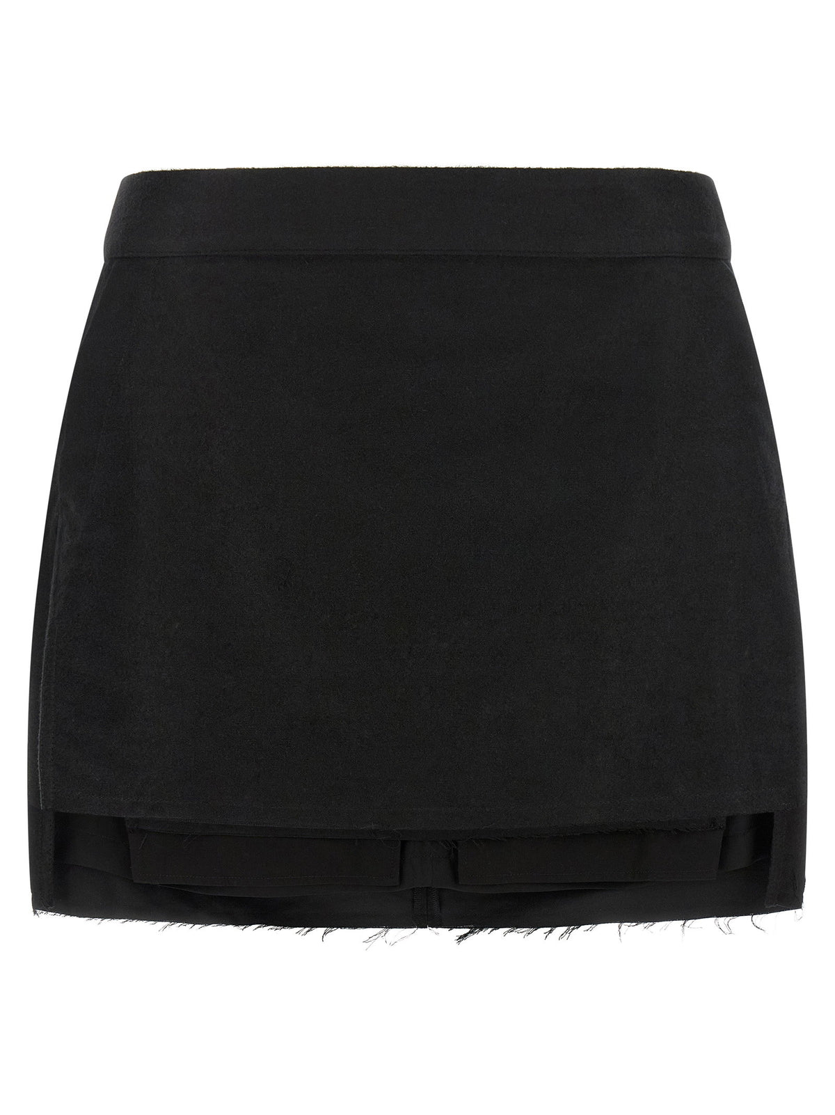 Rick Owens Fog Cutoff Skirt