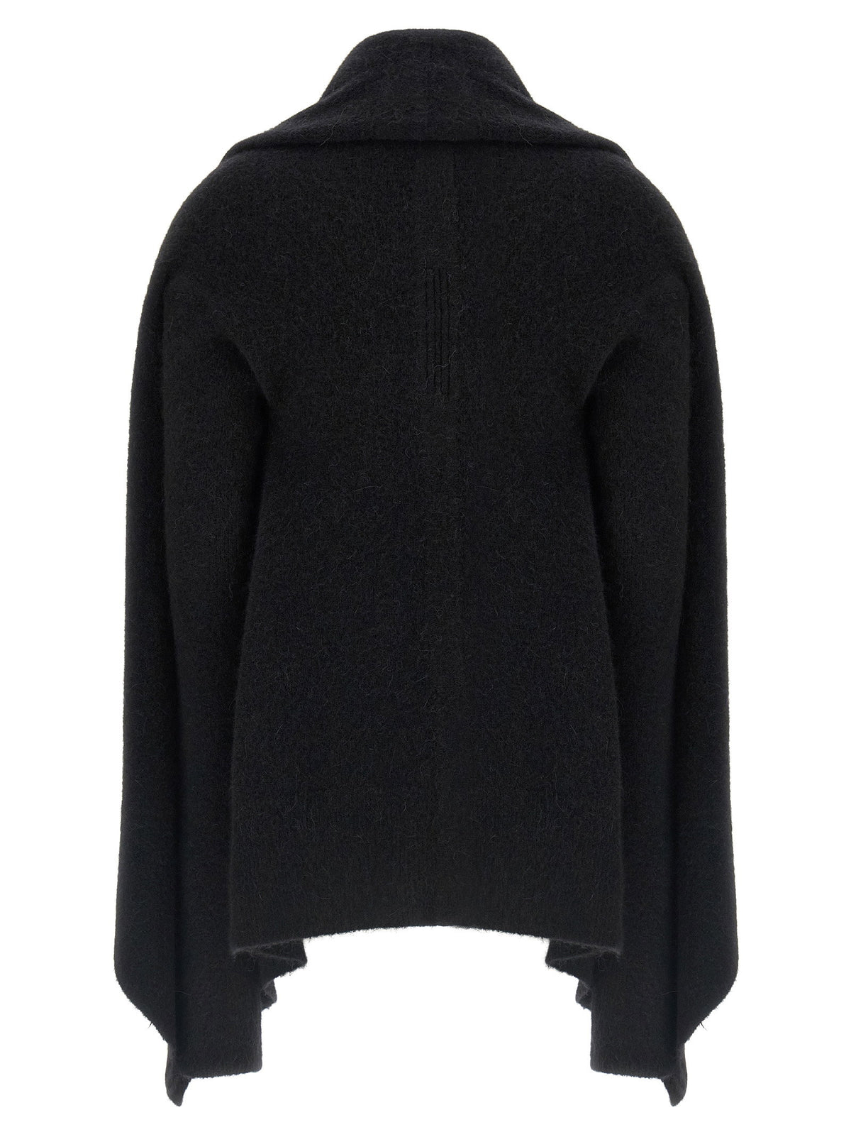Rick Owens Hooded Medium Wrap Cardigan