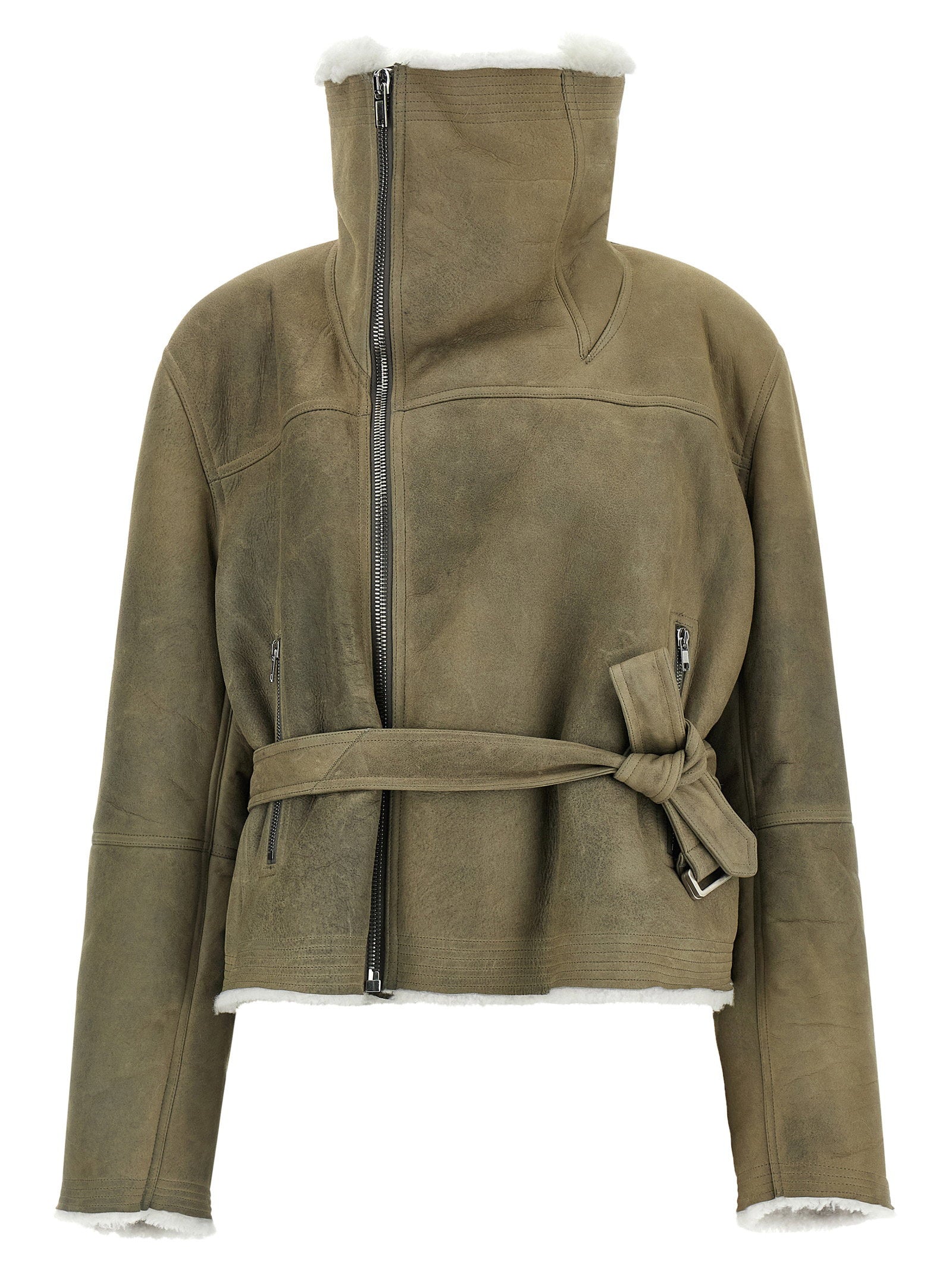Rick Owens Cropped Flight Jacket