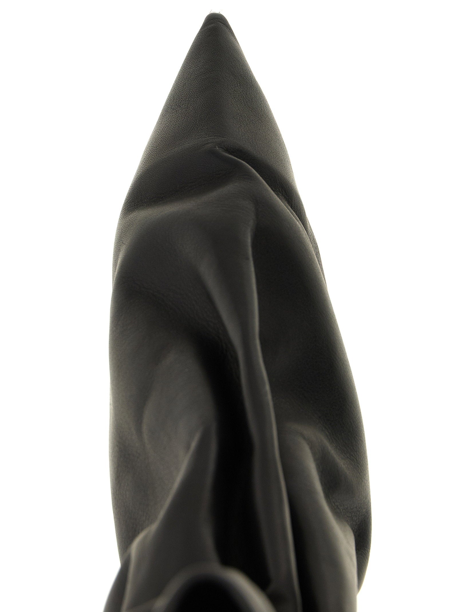 Rick Owens Pull On Cuffed Taquito Ankle Boots