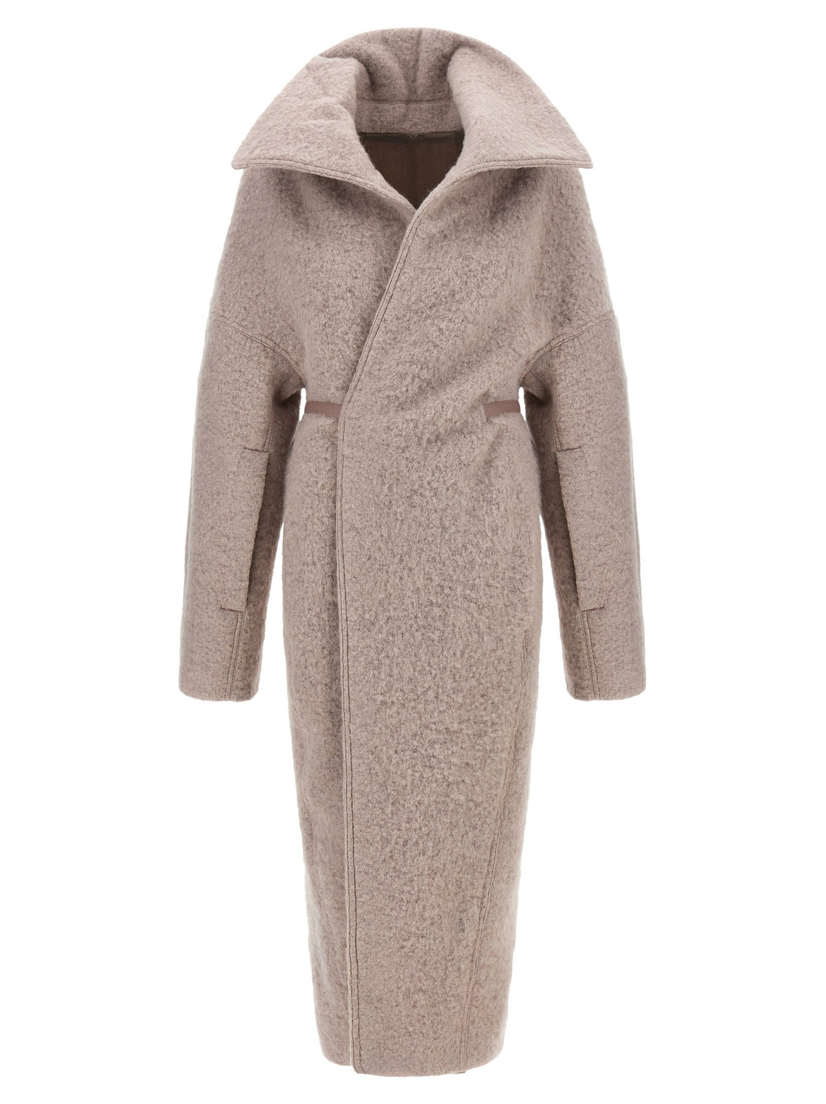 Rick Owens Dracucollar Belted Coat