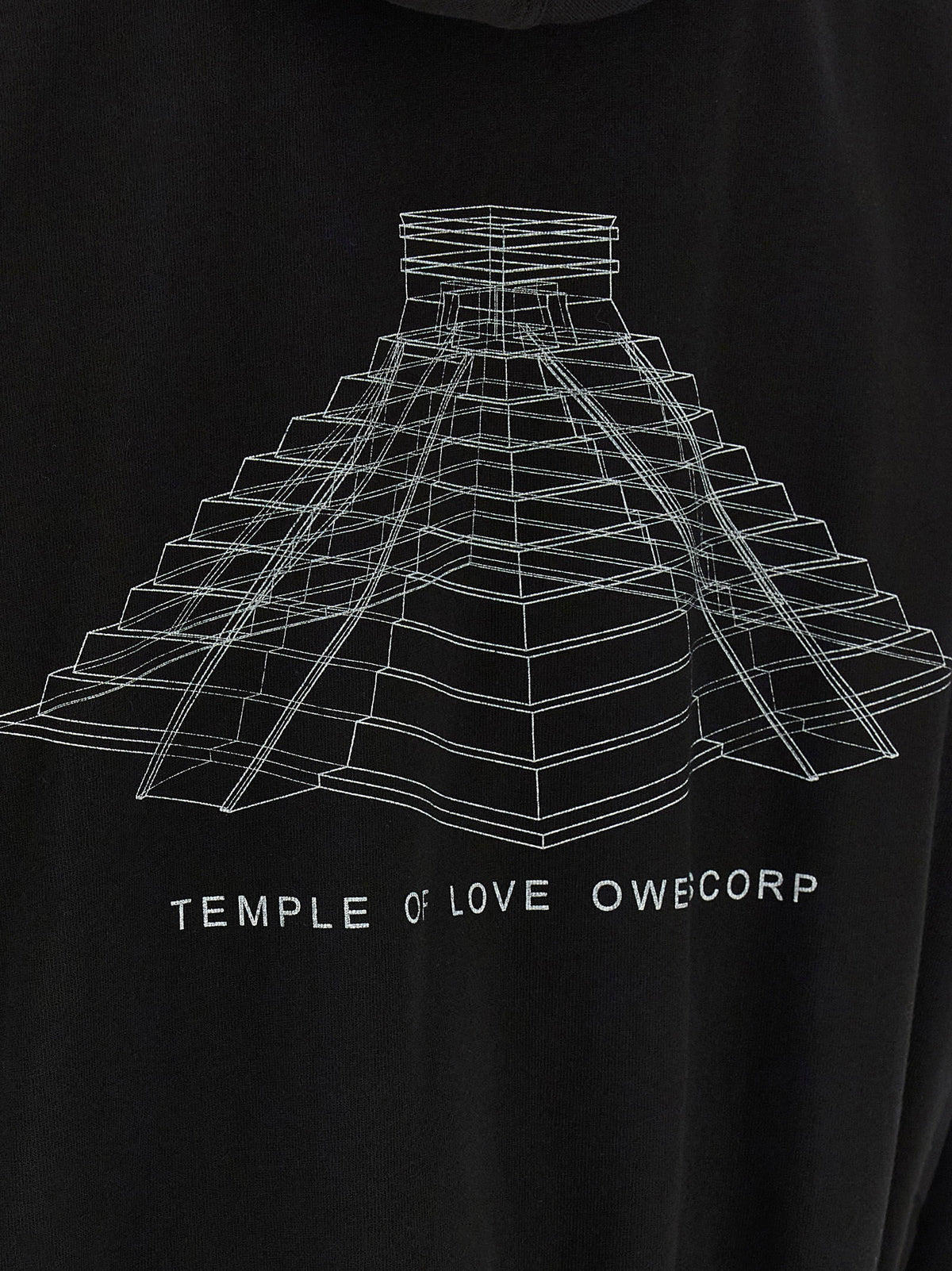 Rick Owens Temple Of Love Owenscorptemp Hoodie