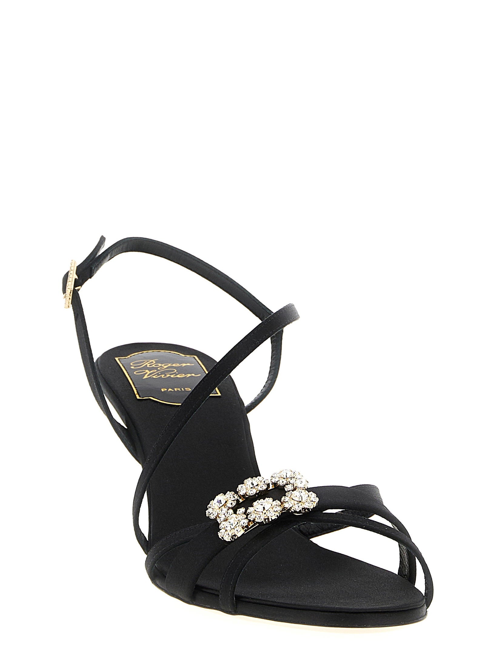 Roger Vivier Mini Flower Strass Sandals