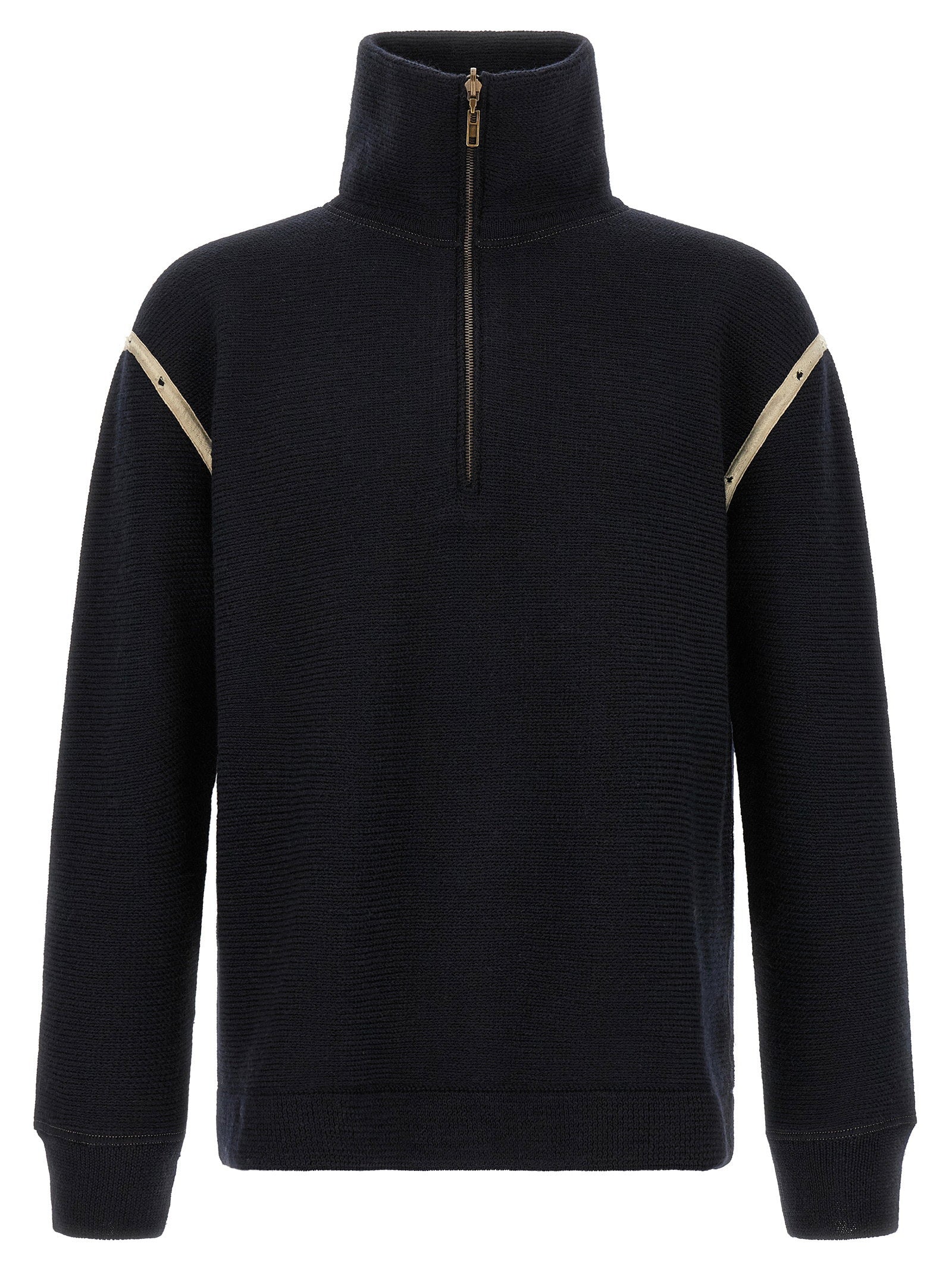 Maison Margiela Denim Patch Sweater