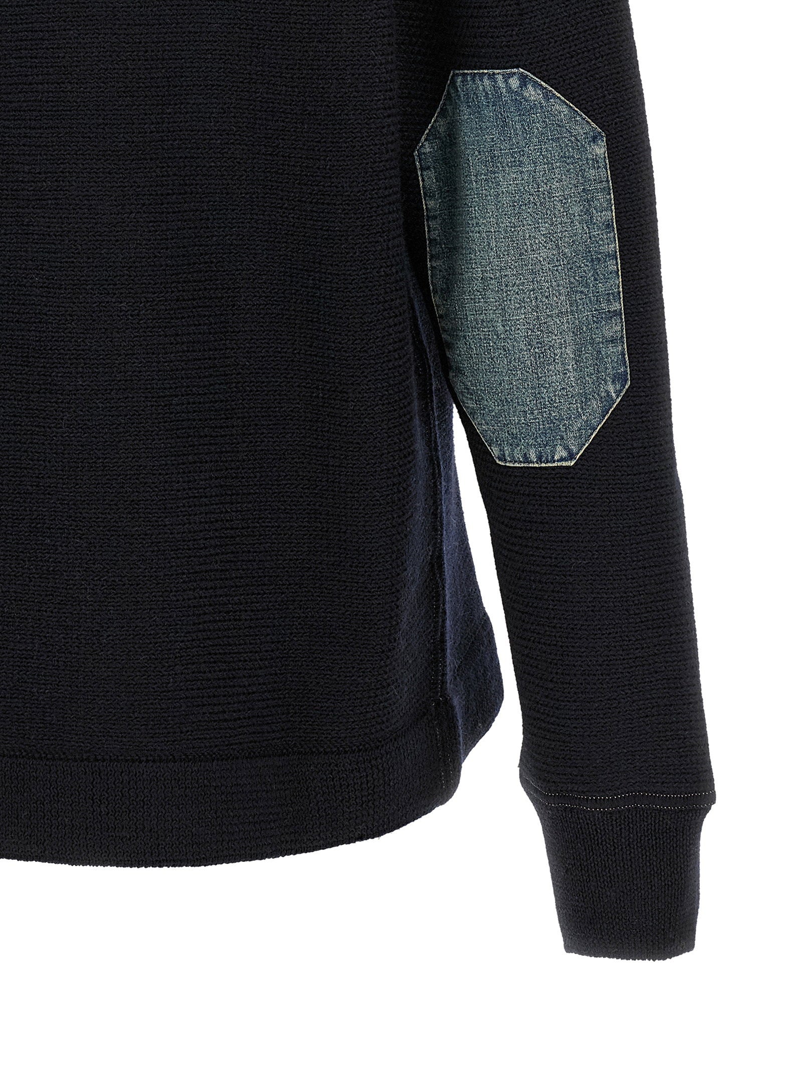 Maison Margiela Denim Patch Sweater
