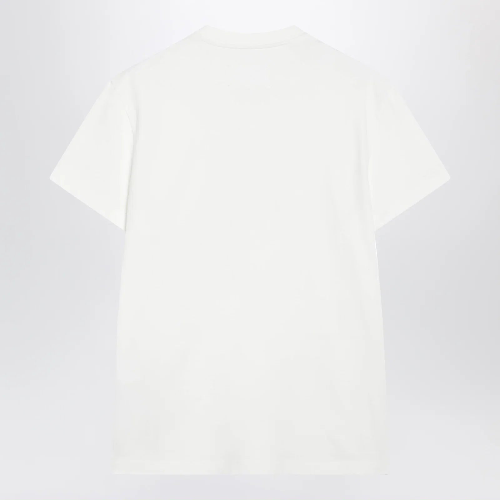 Maison Margiela Double-layer cotton T-shirt in white
