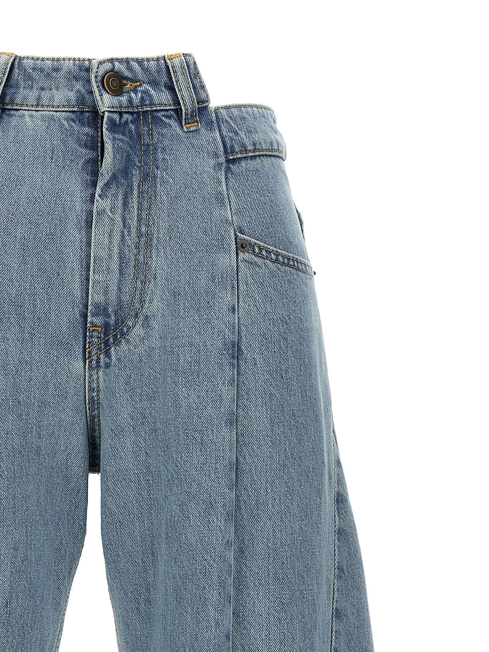 Maison Margiela Jeans Asymmetrical Waist