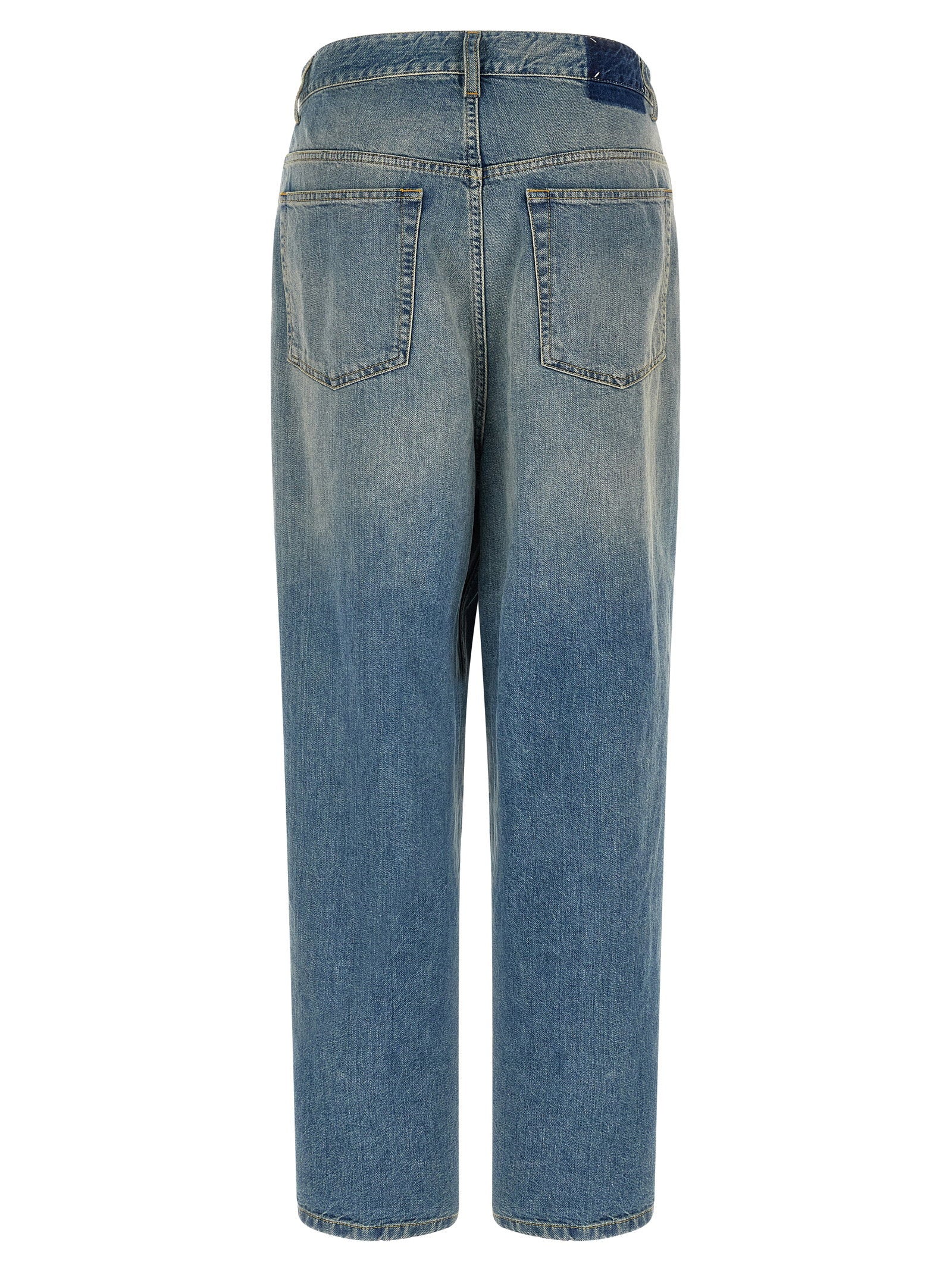 Maison Margiela Wrap Asymmetric Closure Jeans