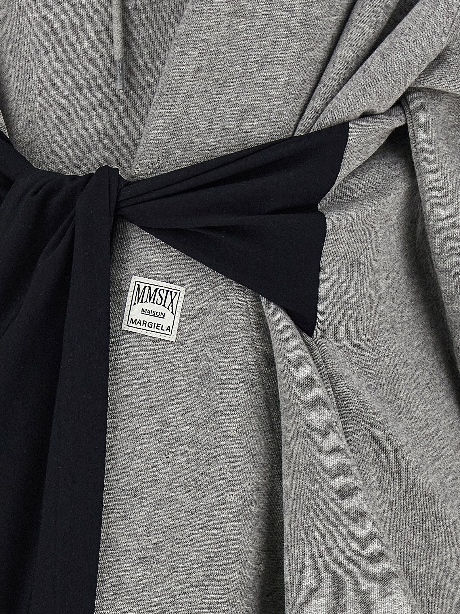 Mm6 Maison Margiela Hoodie Dress With Gloves