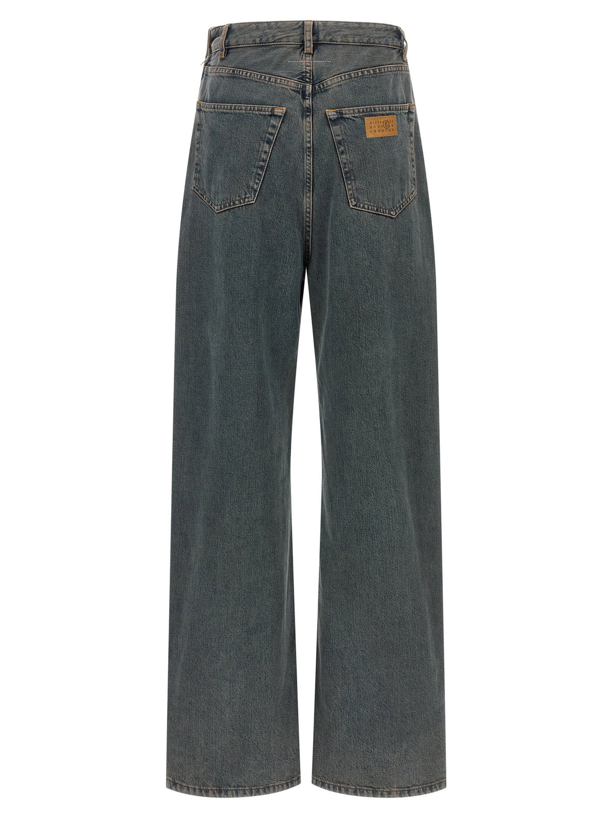Mm6 Maison Margiela Back-to-back Construction Jeans
