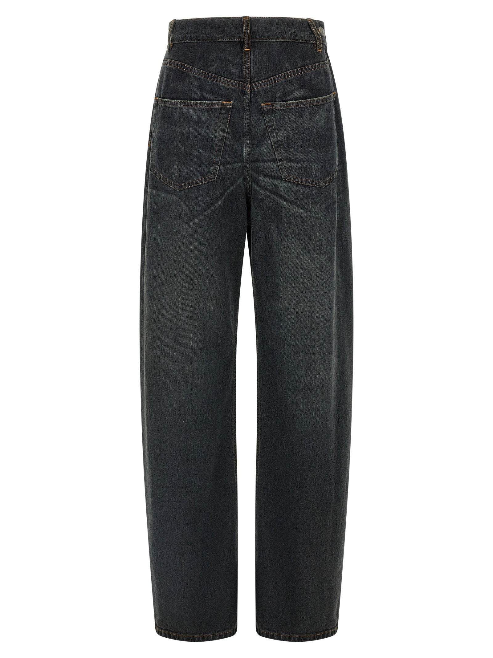 Mm6 Maison Margiela Asymmetrical Structure Jeans