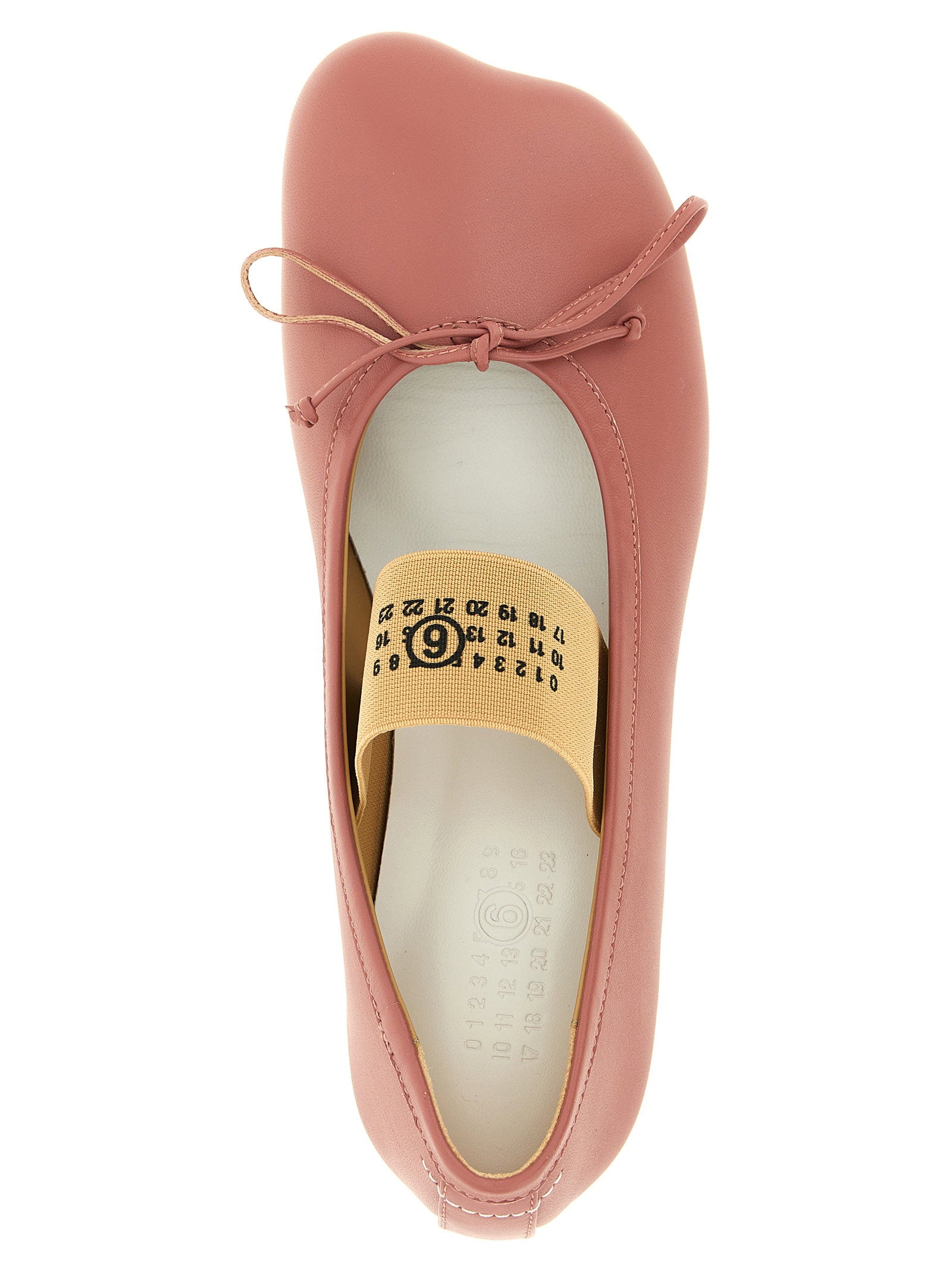 Mm6 Maison Margiela Anatomic Numeric Ballet Flats