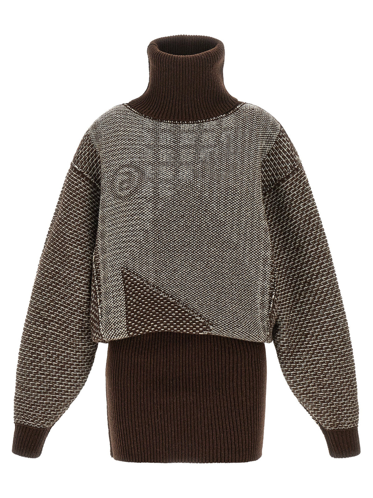 Mm6 Maison Margiela Numeric Signature Mm6 Reversible Dress