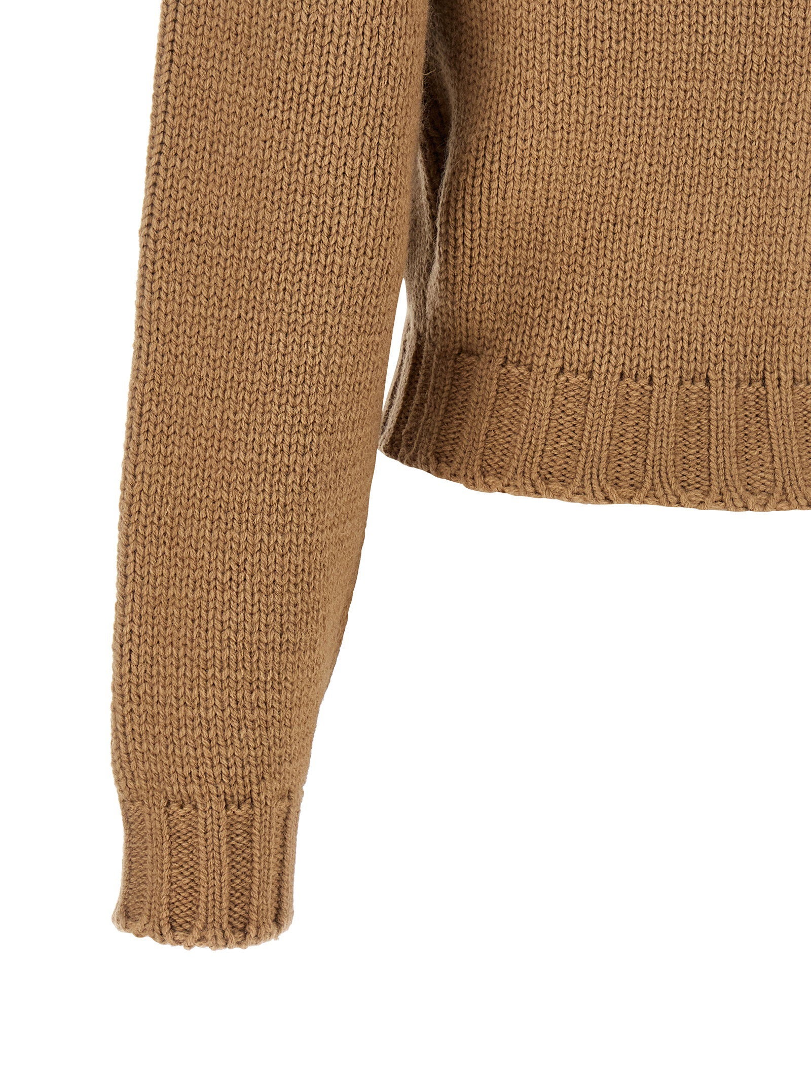 Mm6 Maison Margiela White Stitch Line Cardigan