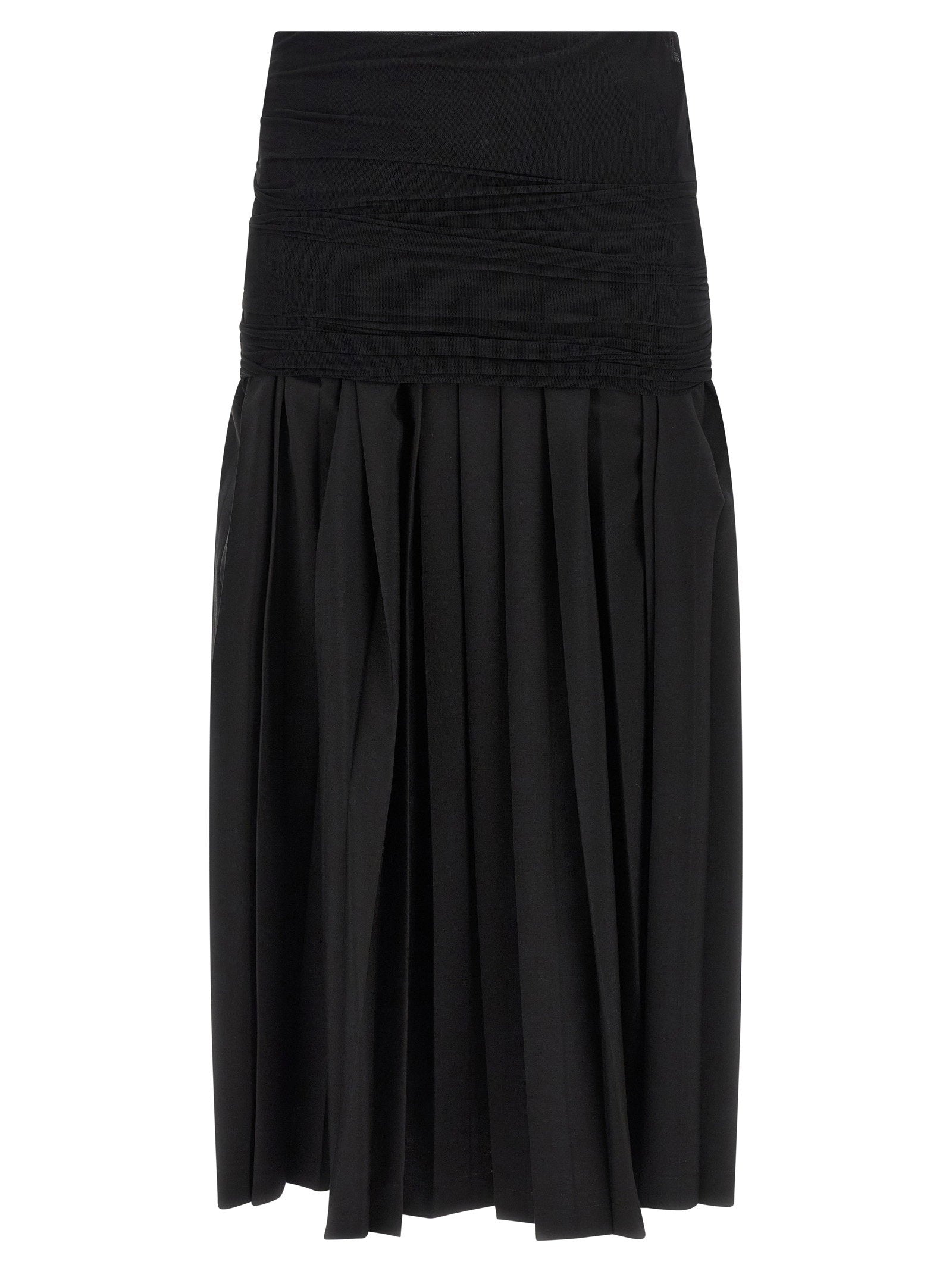 Mm6 Maison Margiela Double Layer Skirt