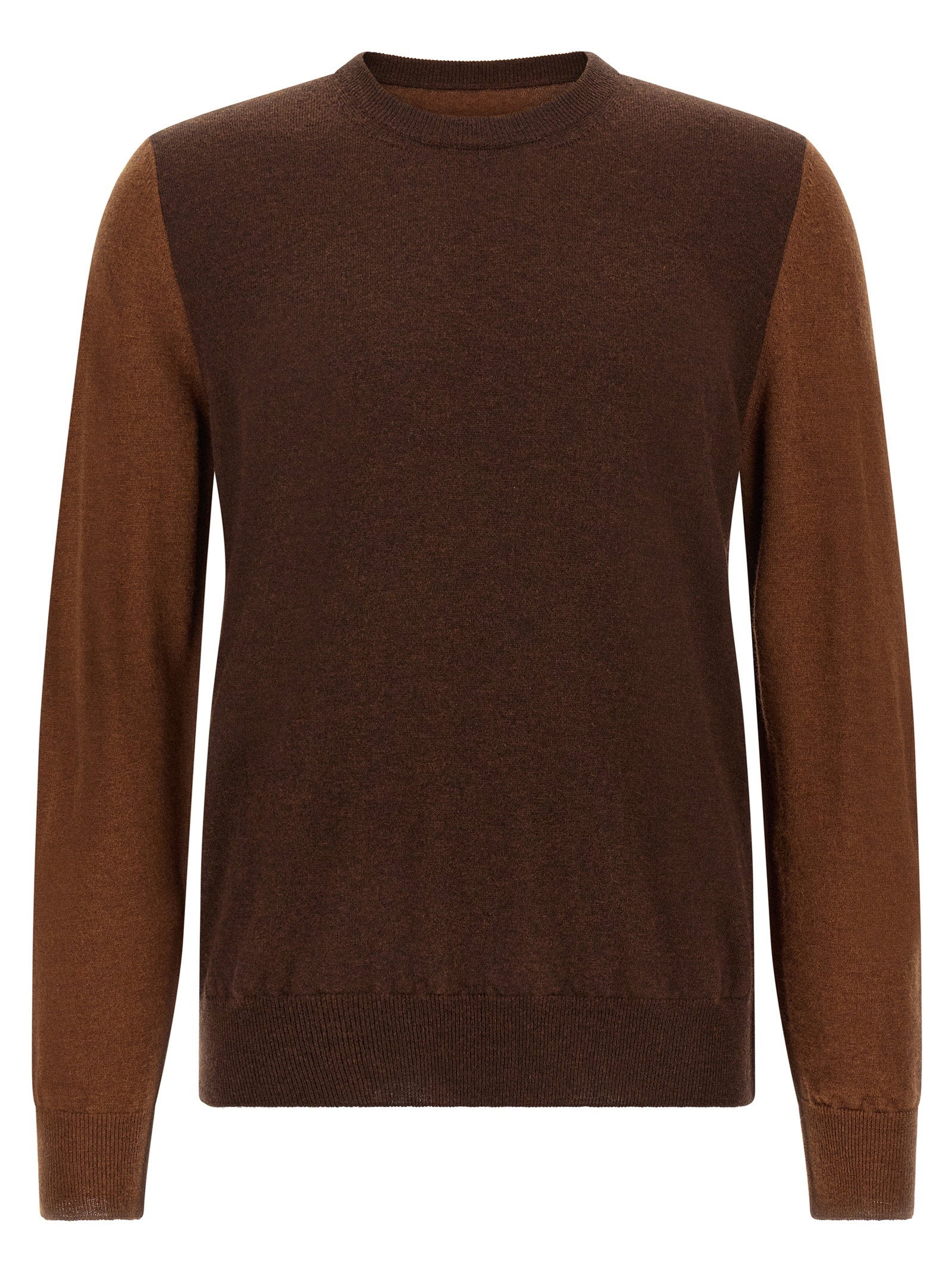 Maison Margiela Two-tone Wool Sweater