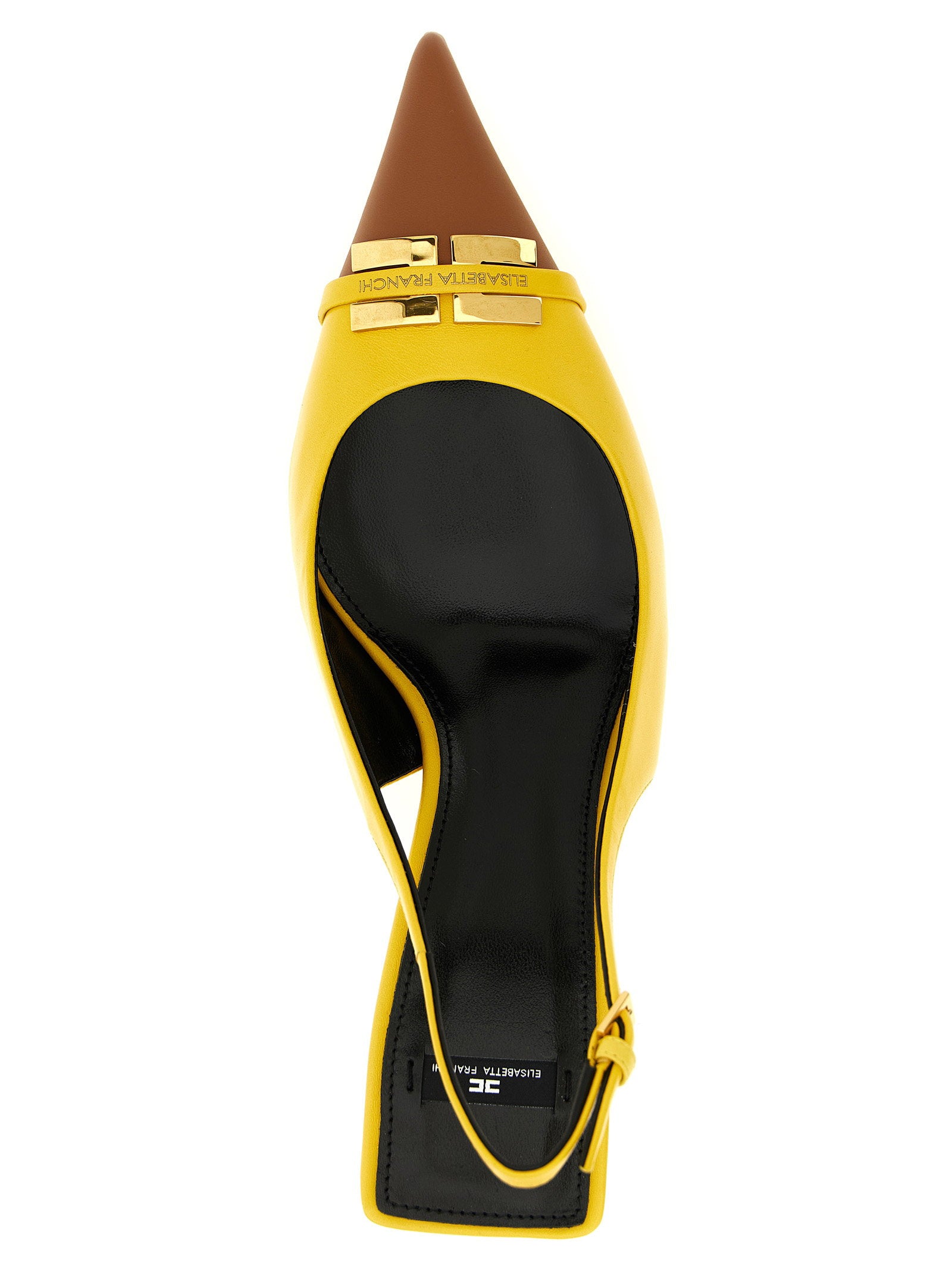 Elisabetta Franchi Leather Slingback
