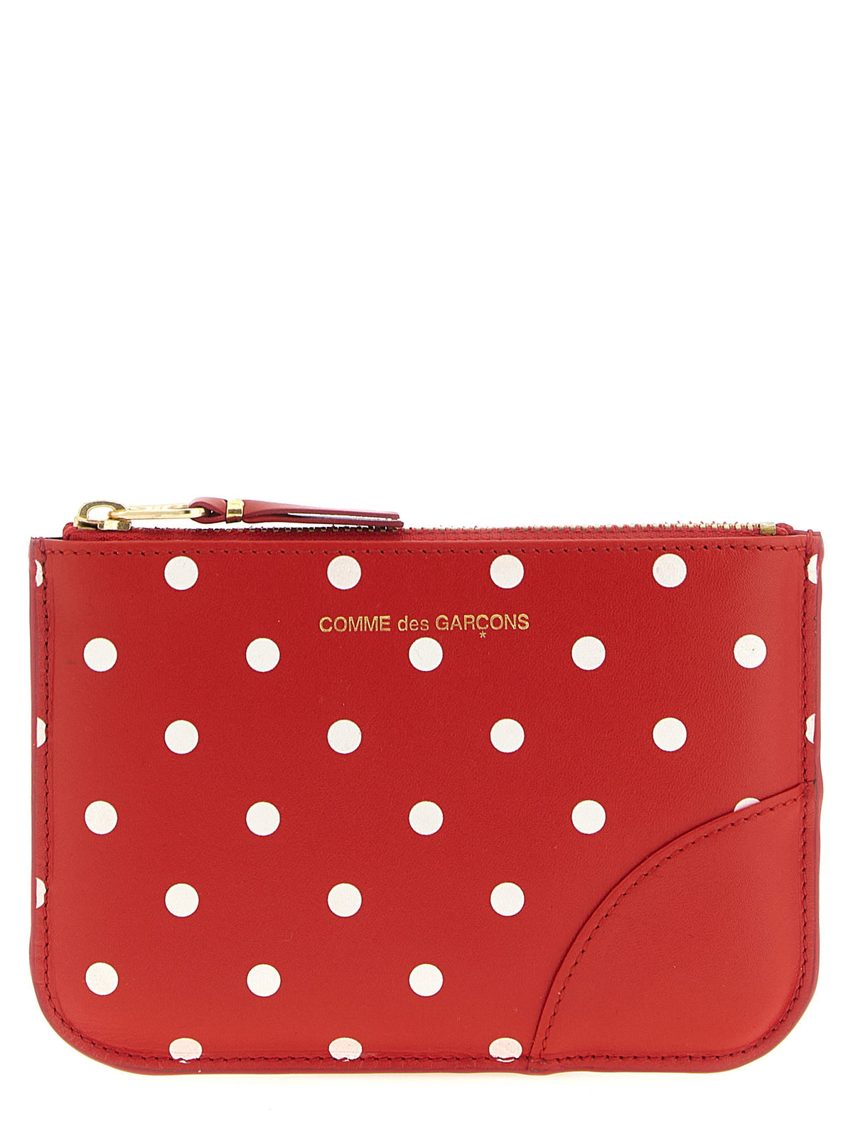 Comme Des Garcons Wallet Polka Dots Printed Card Holder