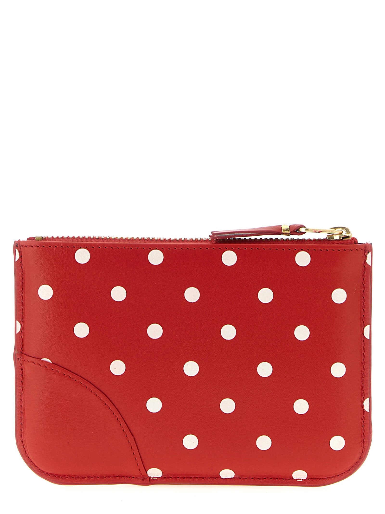 Comme Des Garcons Wallet Polka Dots Printed Card Holder