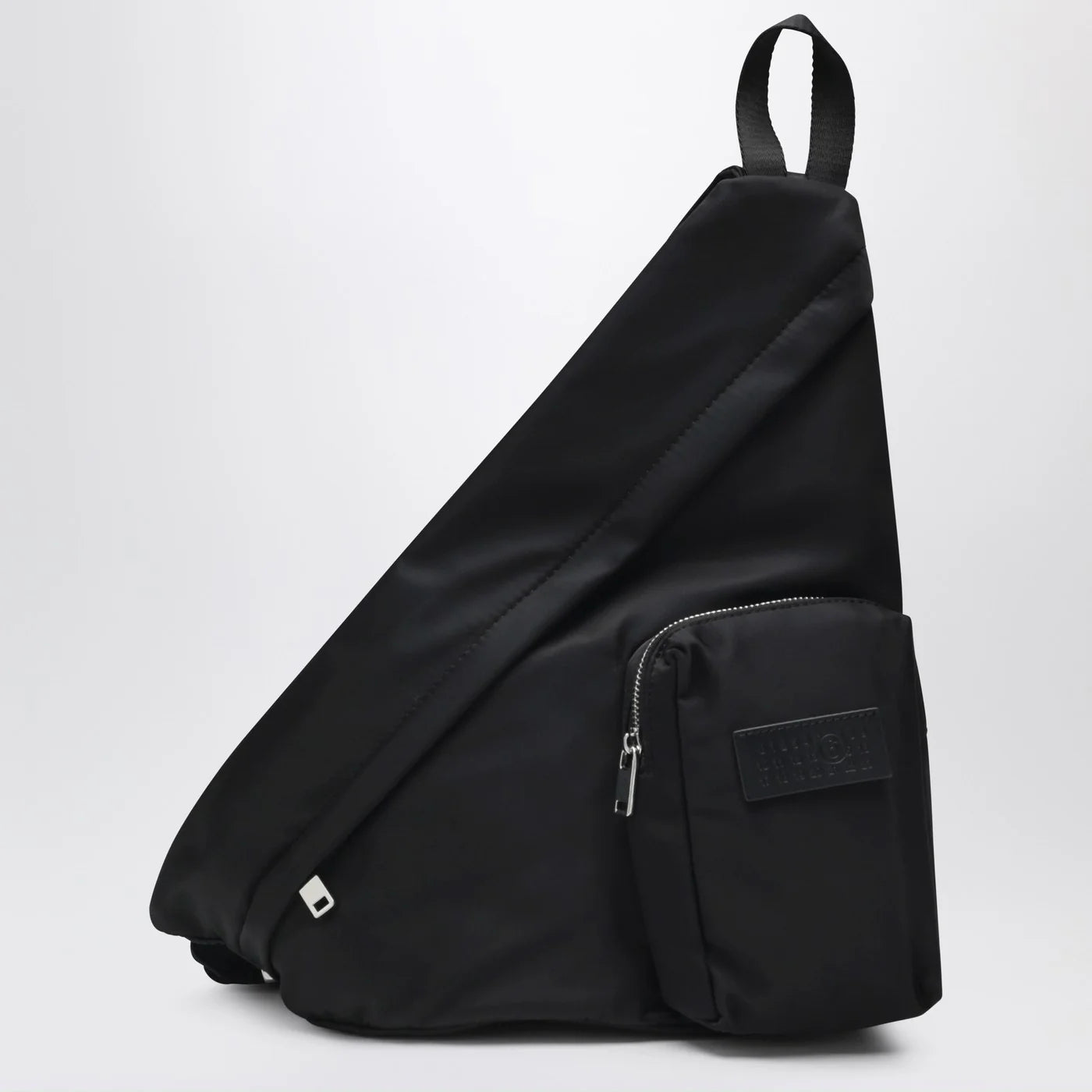 MM6 Maison Margiela Black nylon belt bag