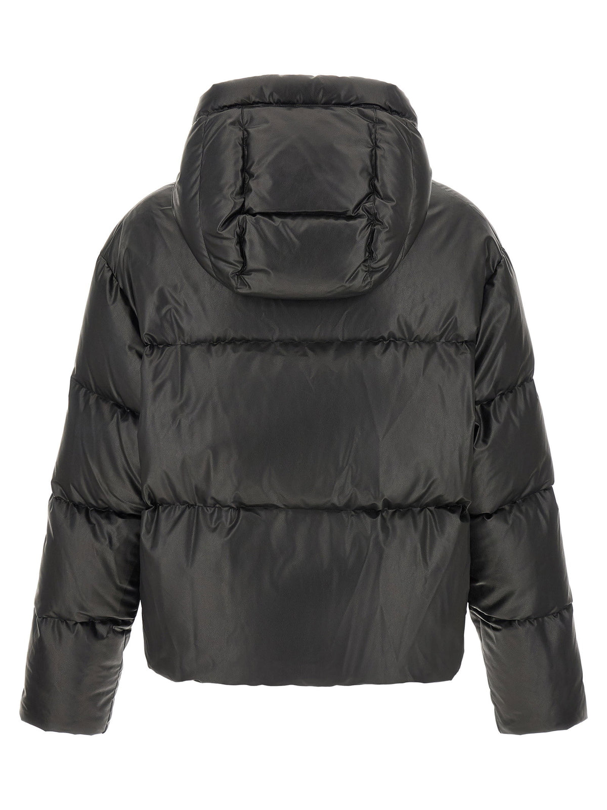 Mm6 Maison Margiela Lacquered Finish Down Jacket