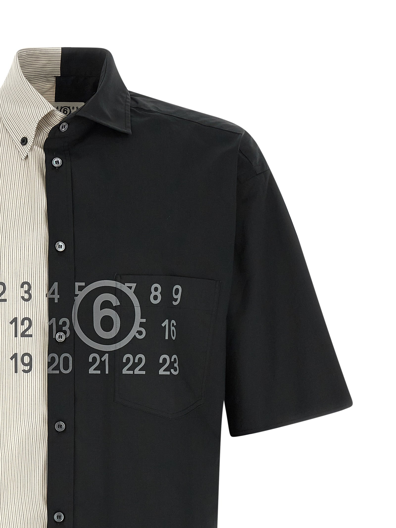 Mm6 Maison Margiela Patchwork Shirt