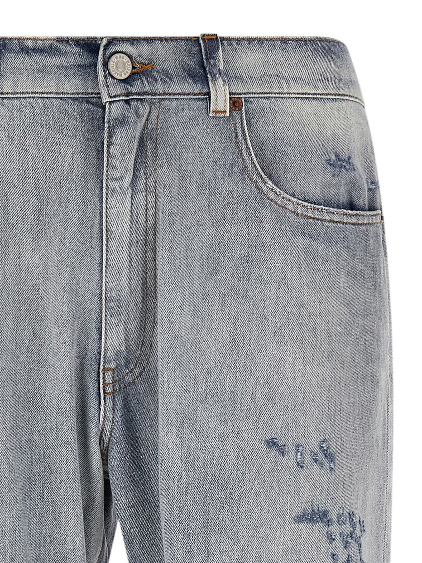 Mm6 Maison Margiela Used Effect Jeans