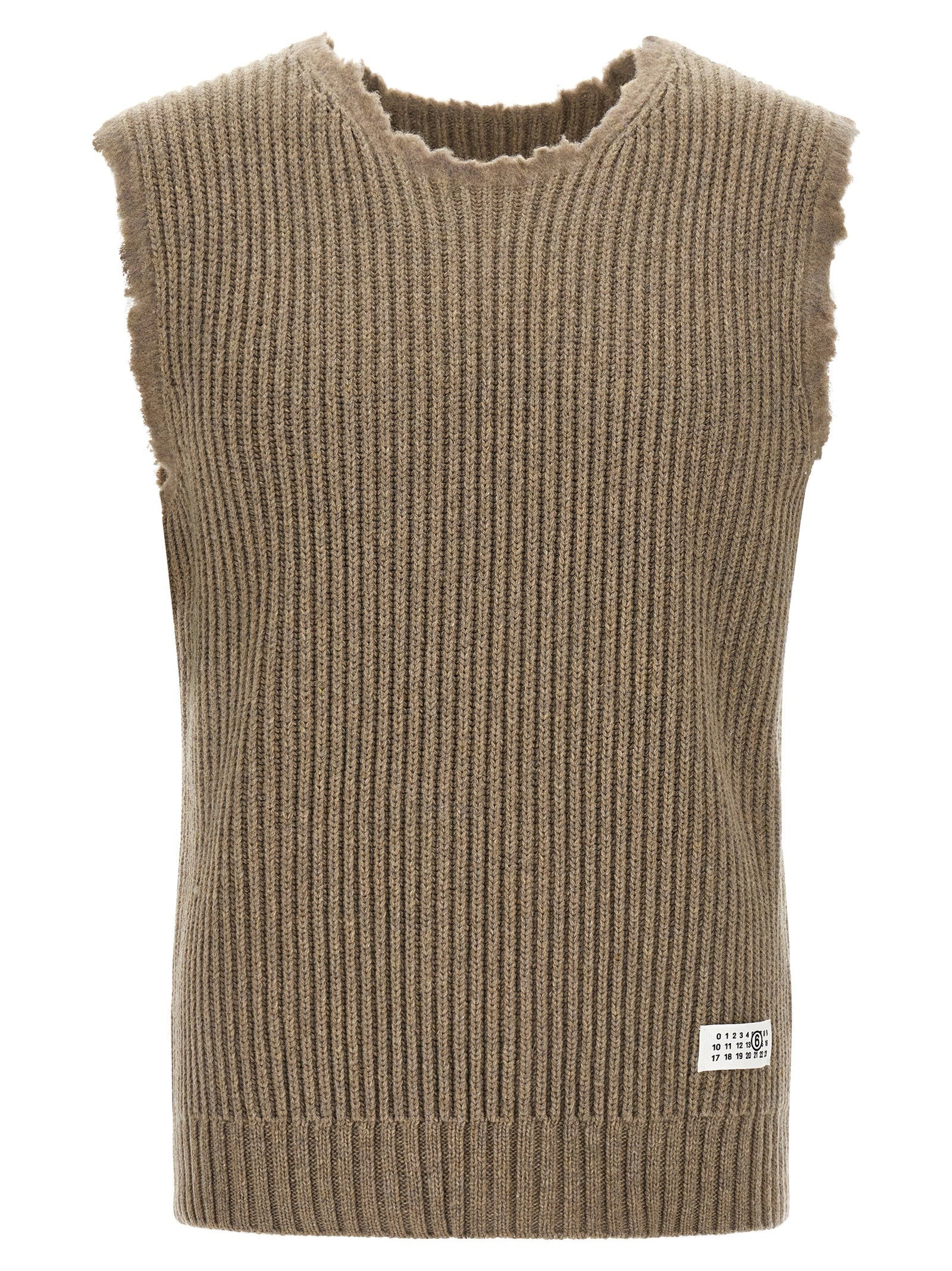 Mm6 Maison Margiela Numeric Signature Mm6 Vest