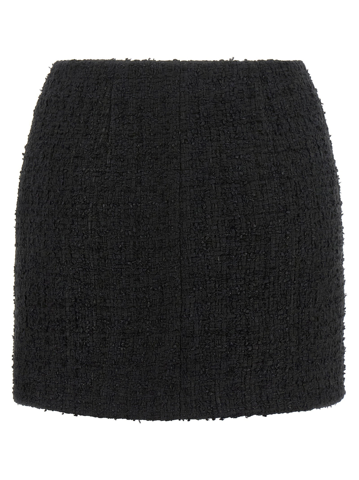 Balmain Embossed Button Detail Miniskirt