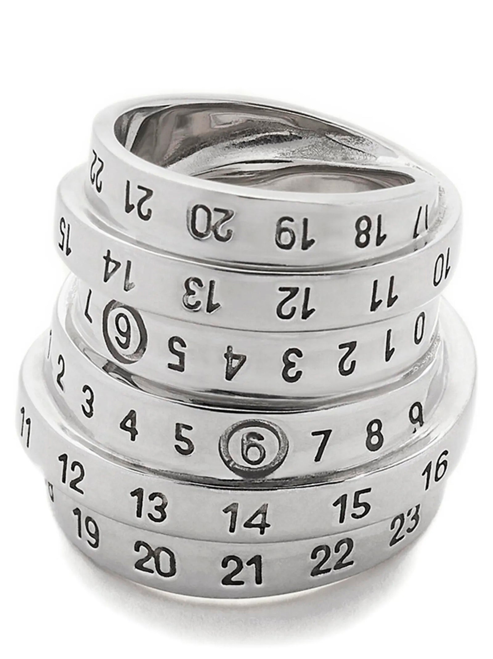 Mm6 Maison Margiela Logo Ring