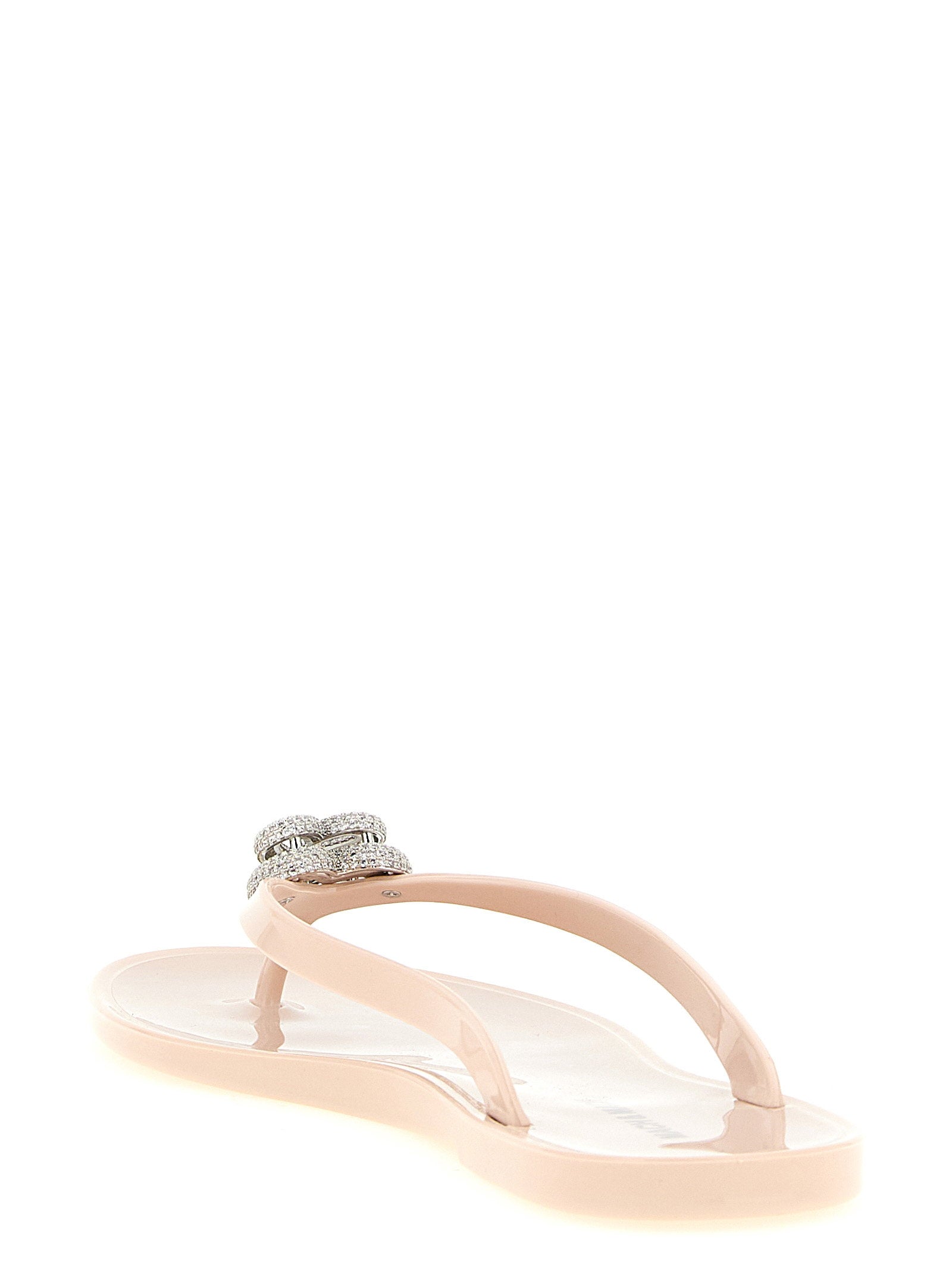 Mach & Mach Double Heart Sandals