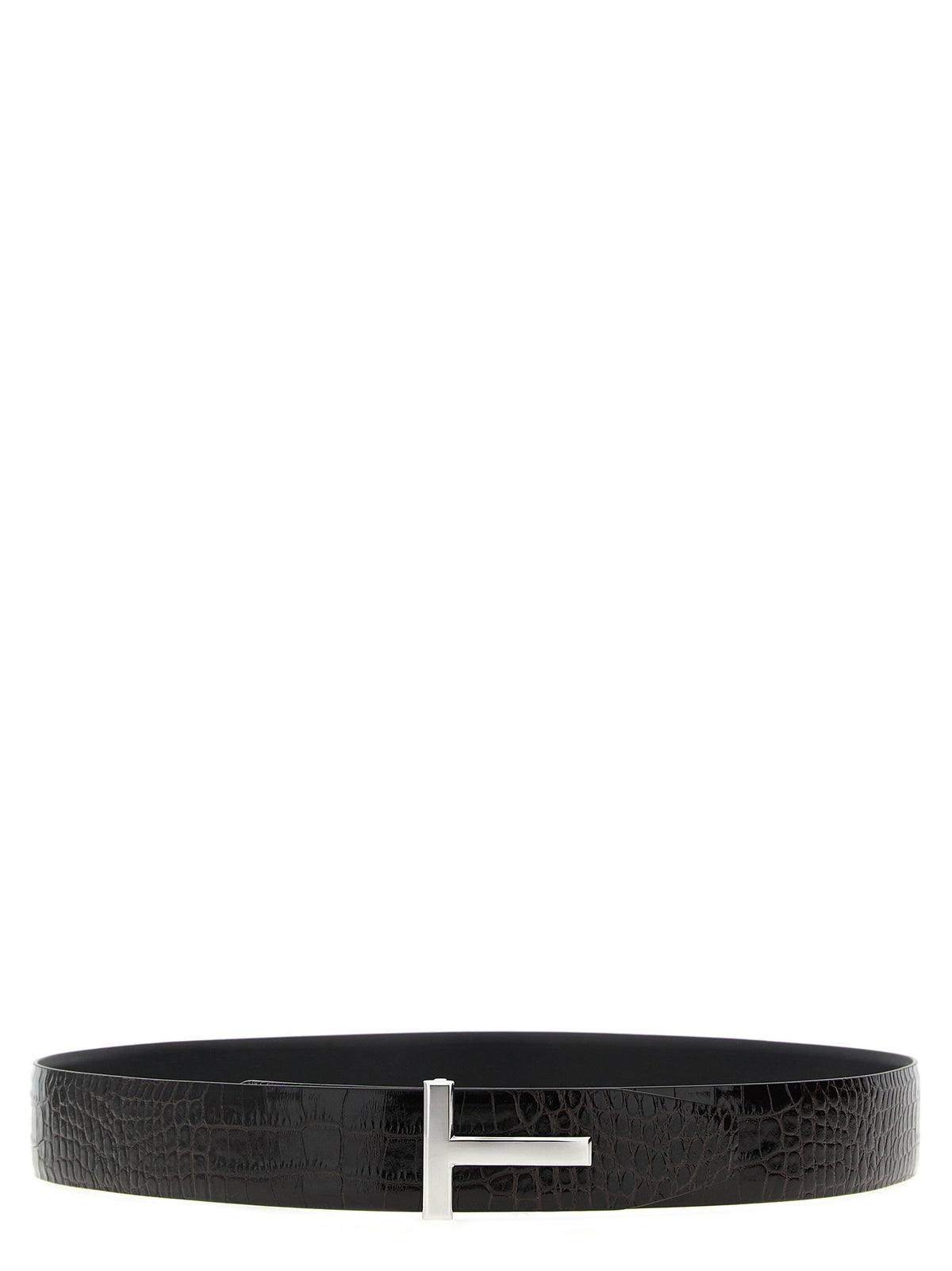 Tom Ford Reversible Crocodile Leather Belt