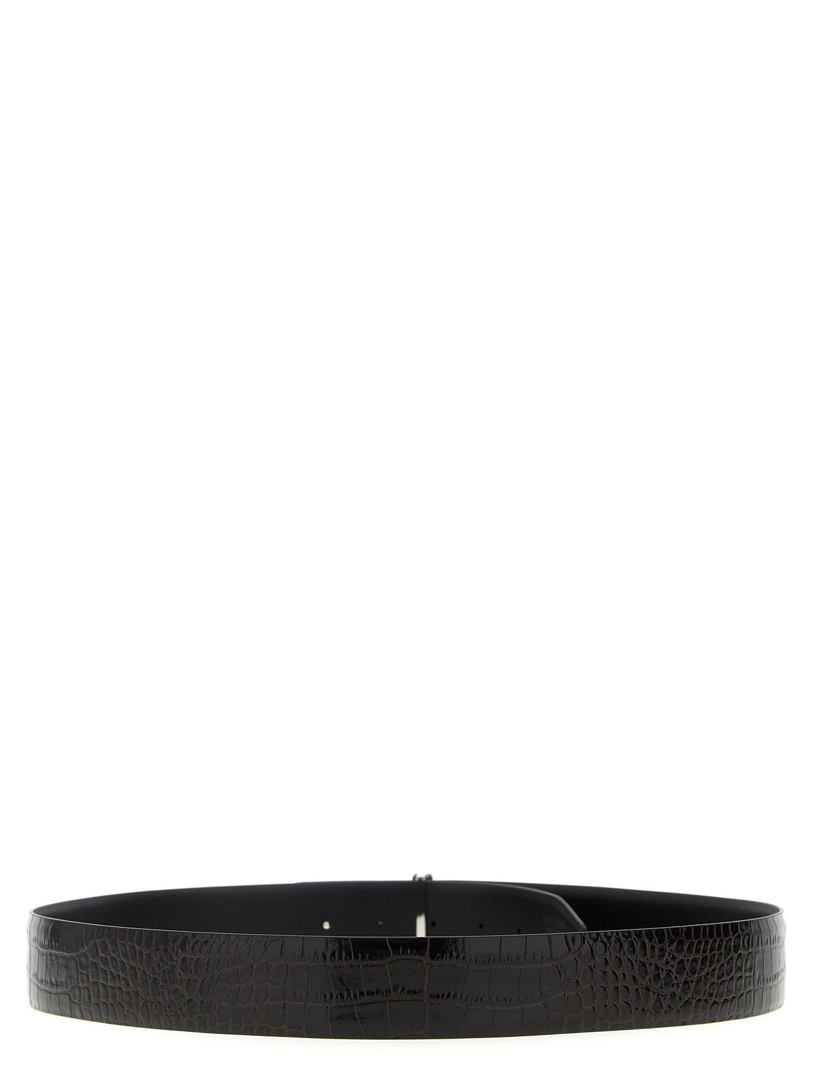 Tom Ford Reversible Crocodile Leather Belt